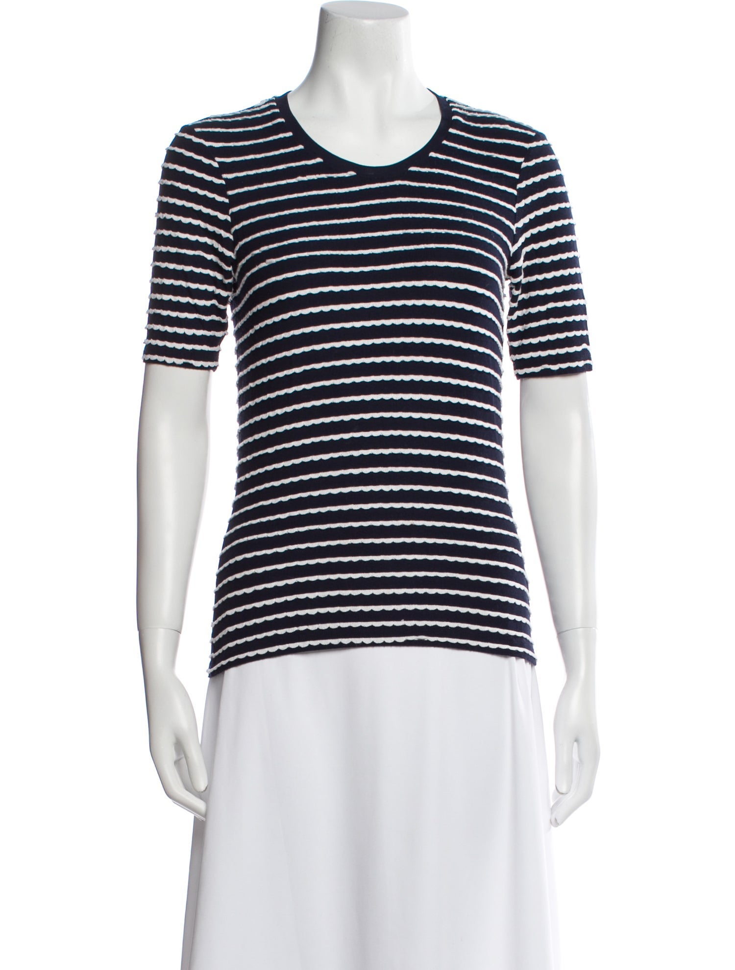 La Ligne Striped Crew Neck T-Shirt