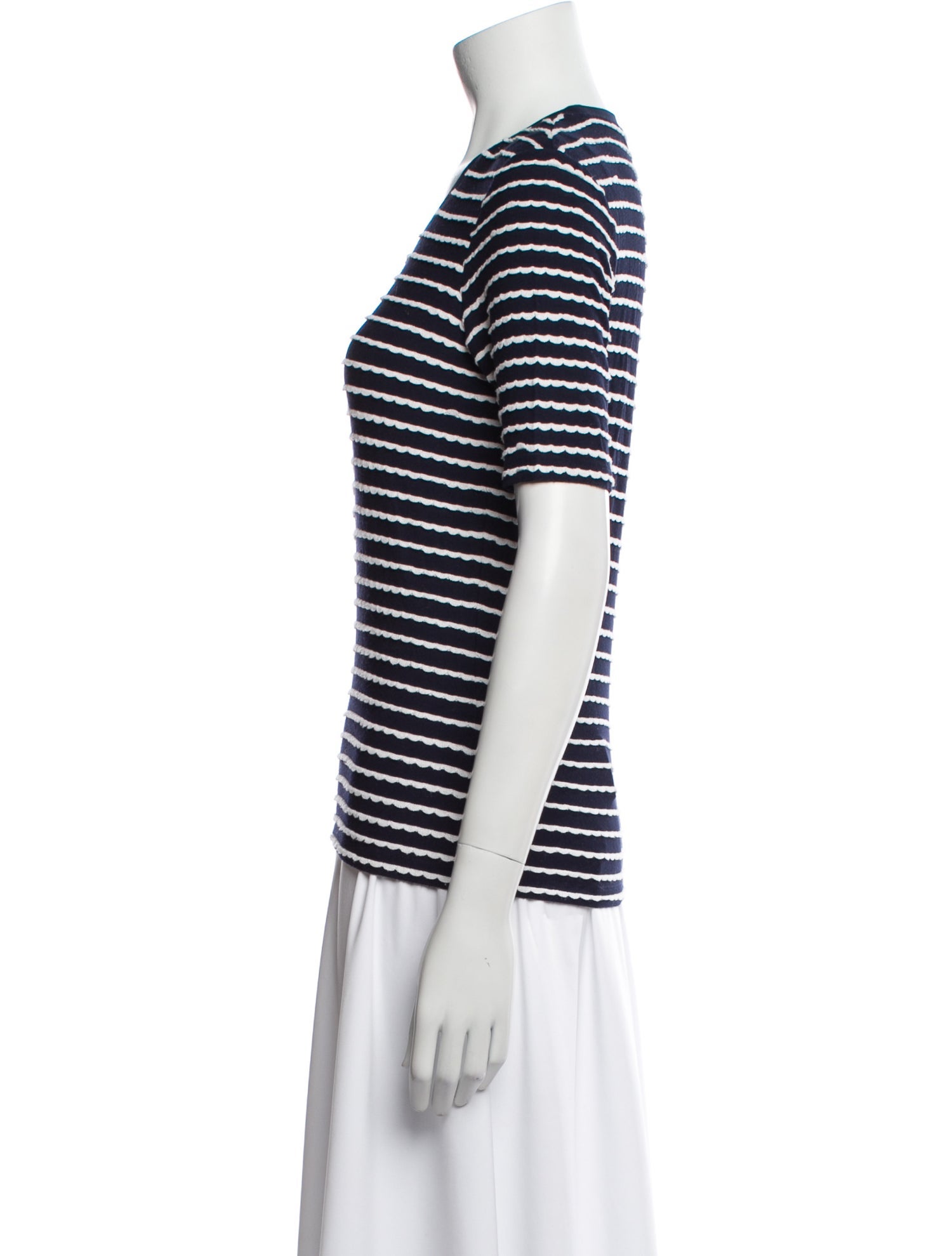 La Ligne Striped Crew Neck T-Shirt