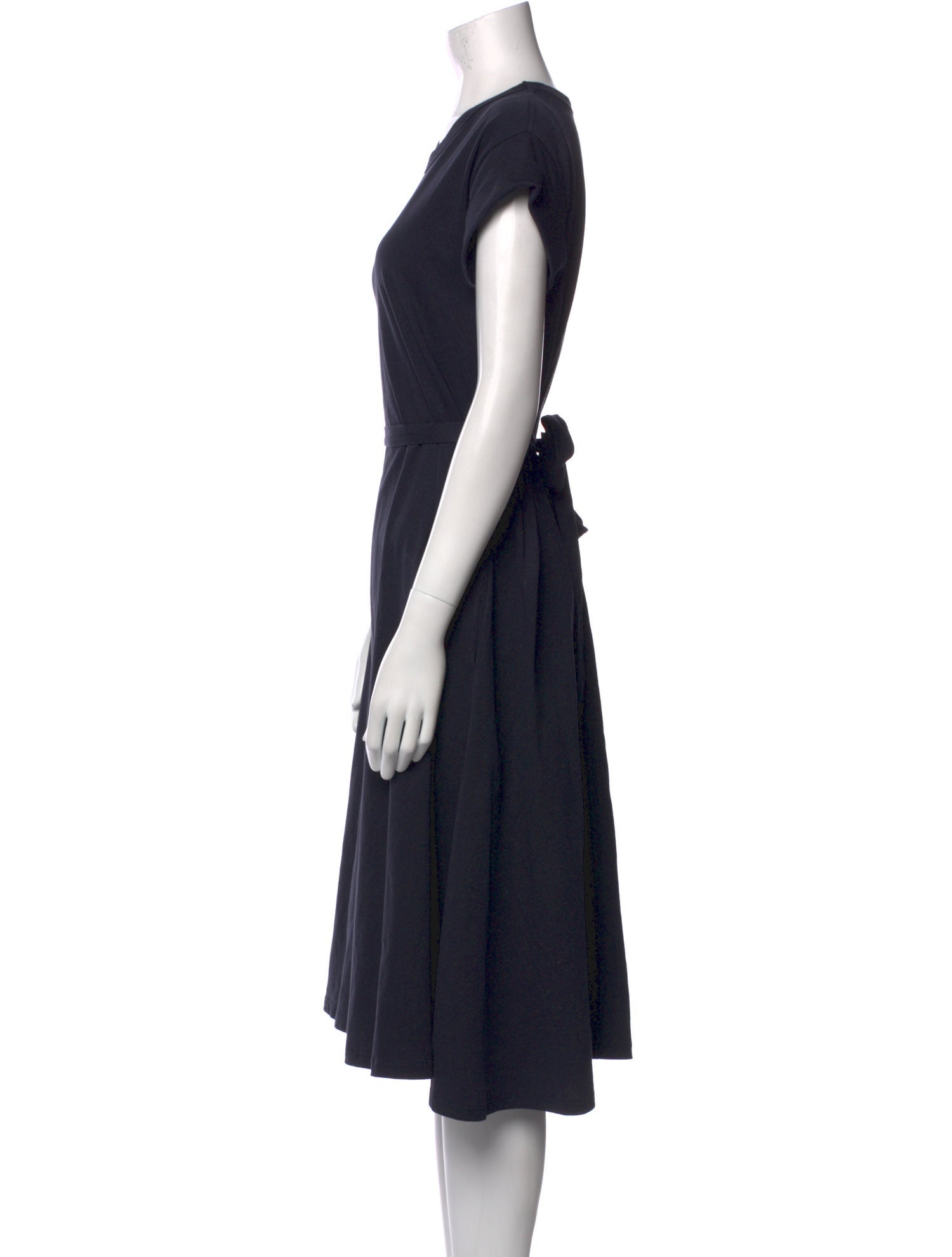 La Ligne Crew Neck Midi Length Dress