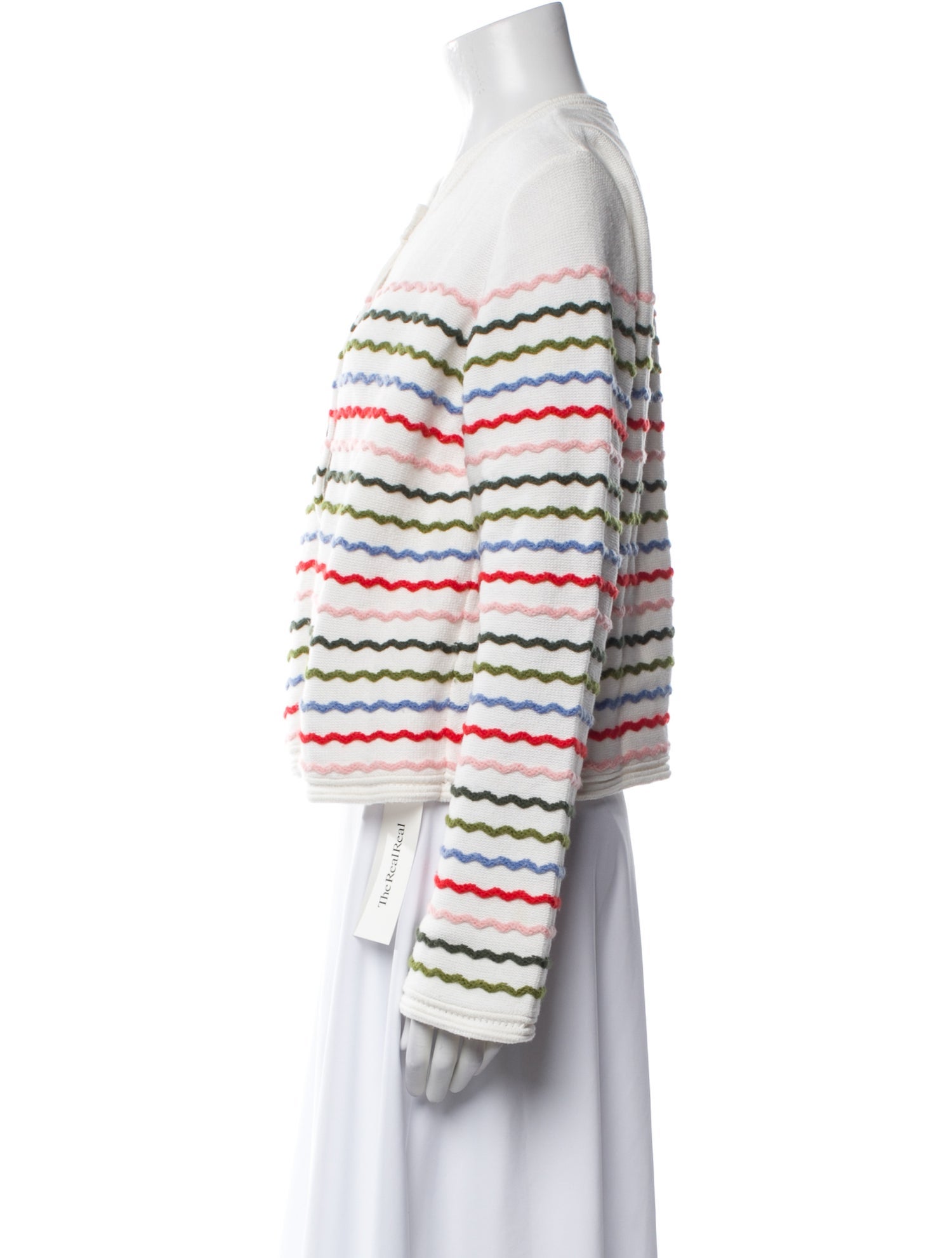 La Ligne Striped Scoop Neck Sweater