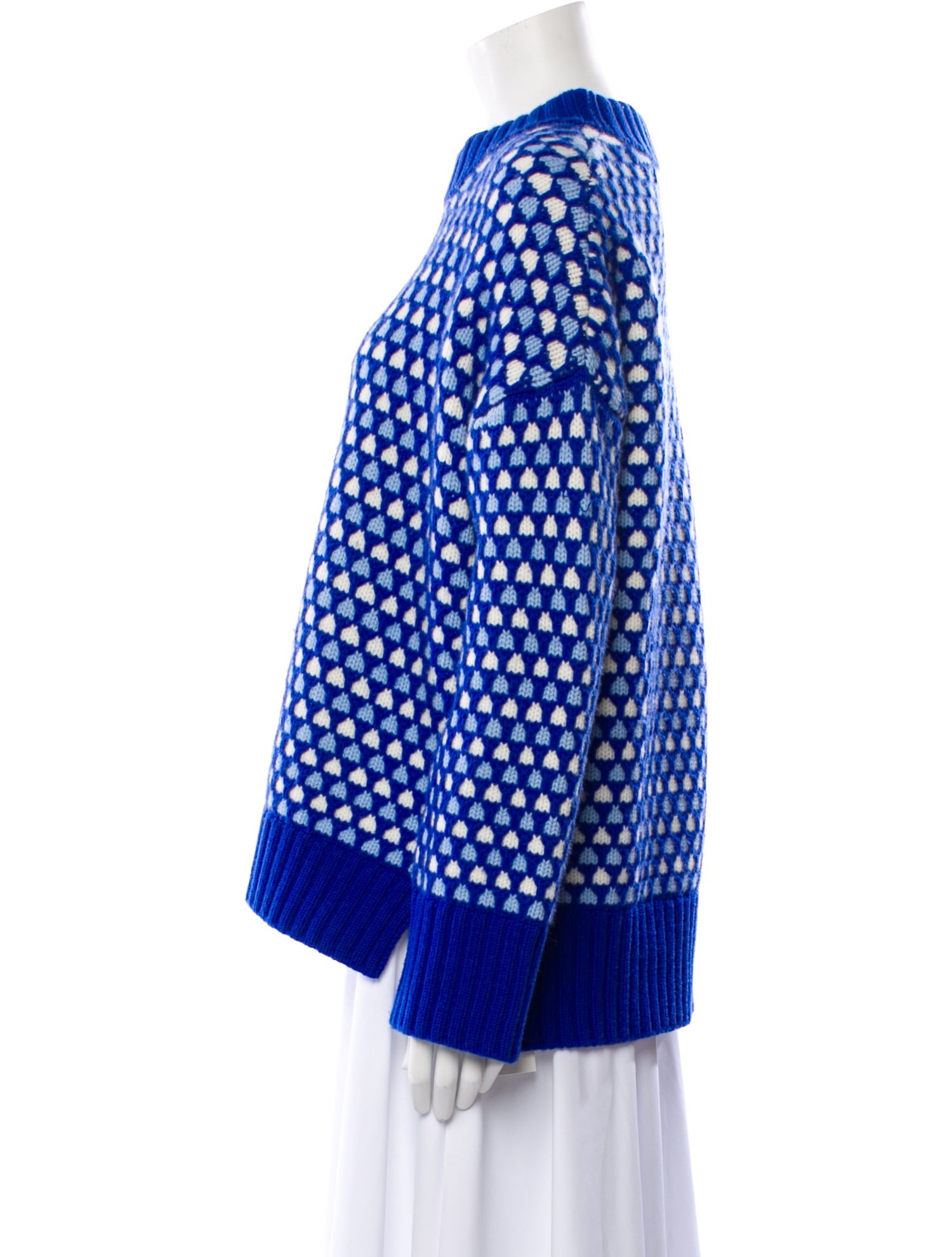 La Ligne Wool Printed Sweater