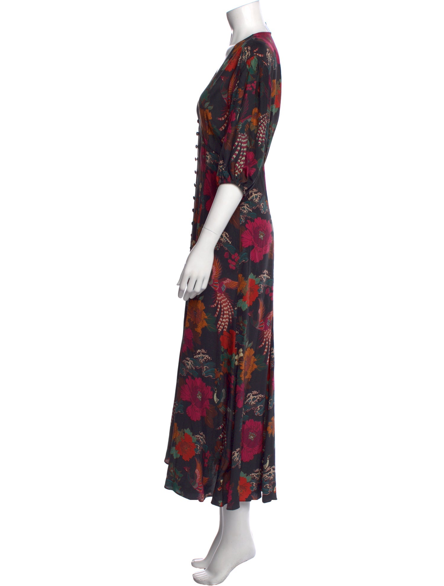 La Ligne Silk Long Dress