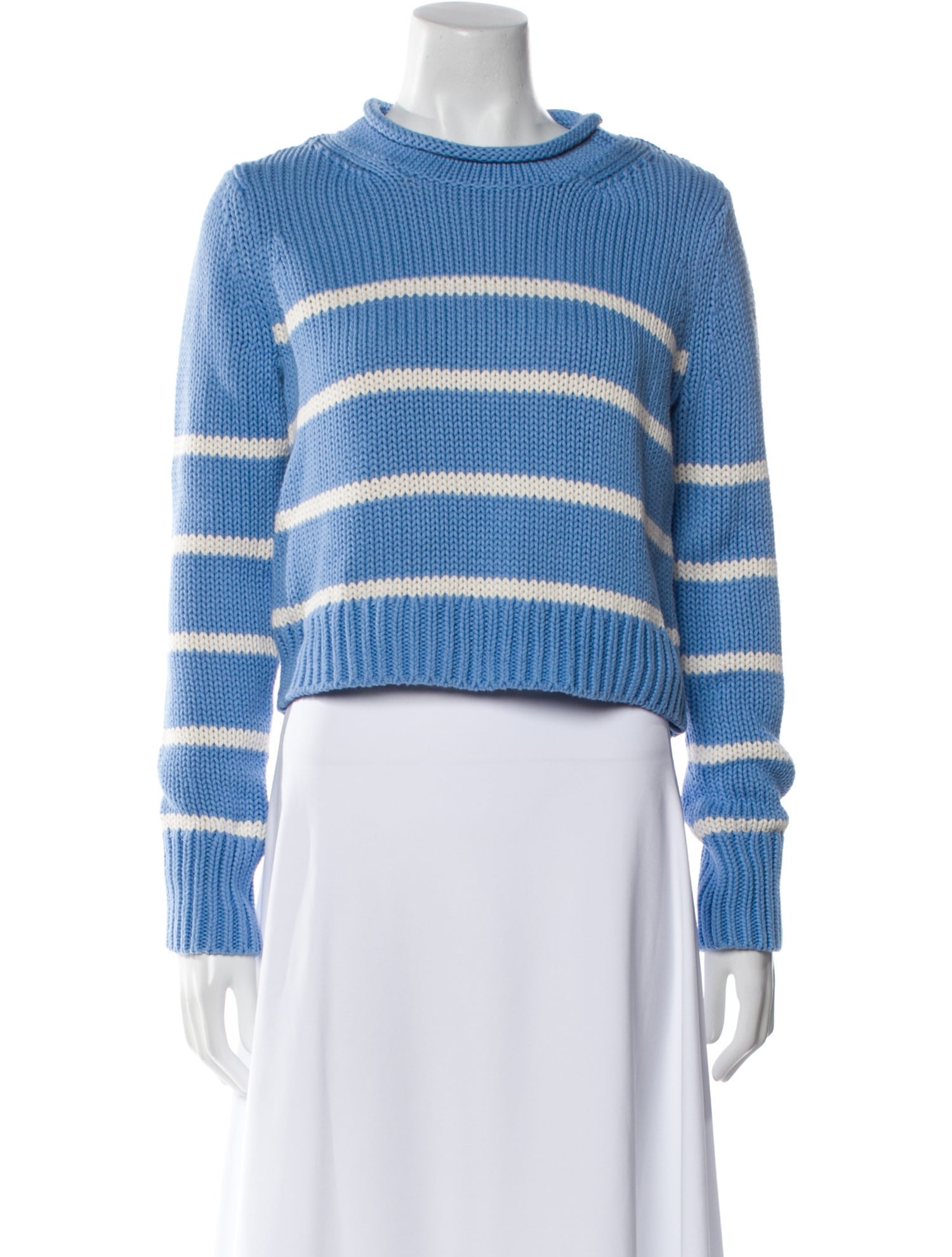 La Ligne Striped Crew Neck Sweater