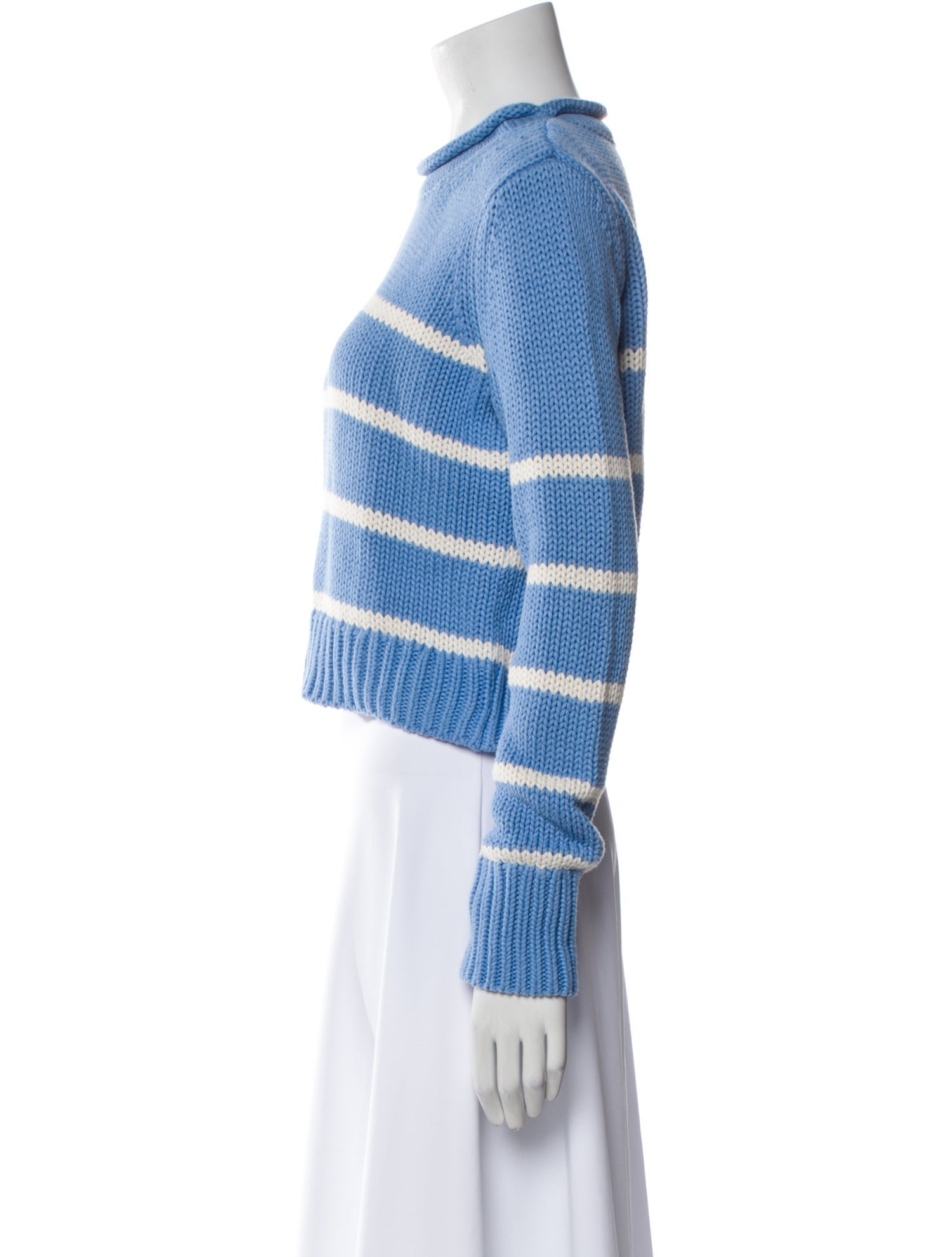 La Ligne Striped Crew Neck Sweater