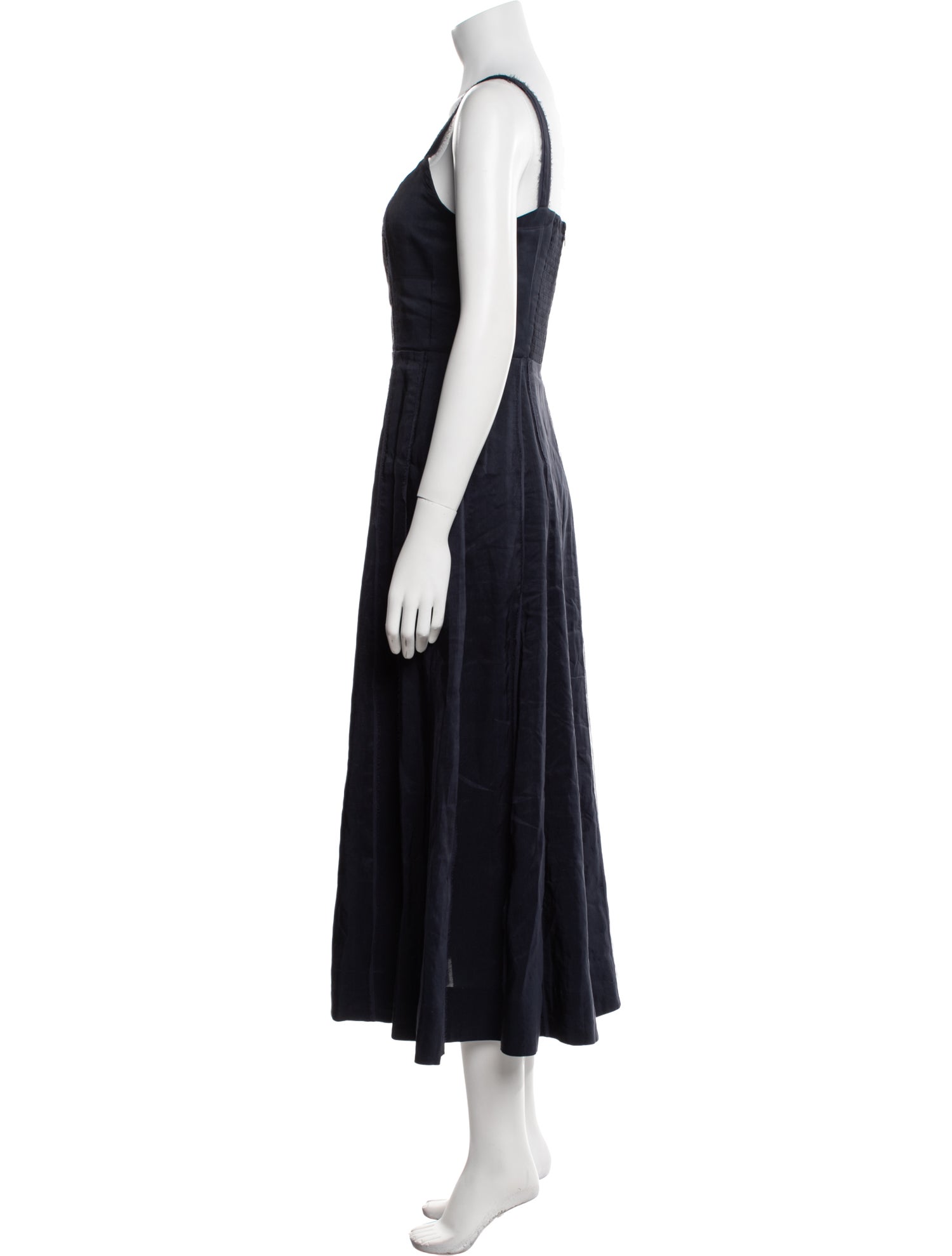 La Ligne Scoop Neck Long Dress