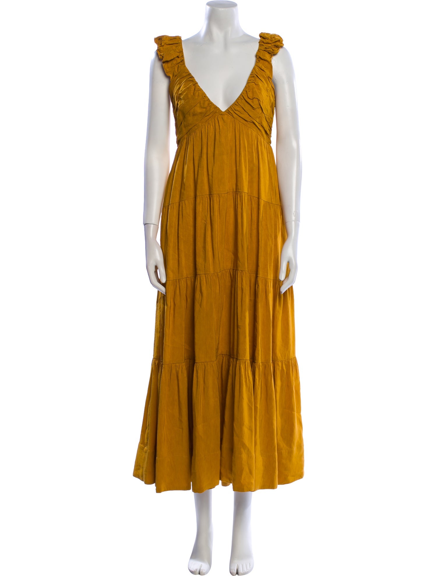 La Ligne Linen Long Dress