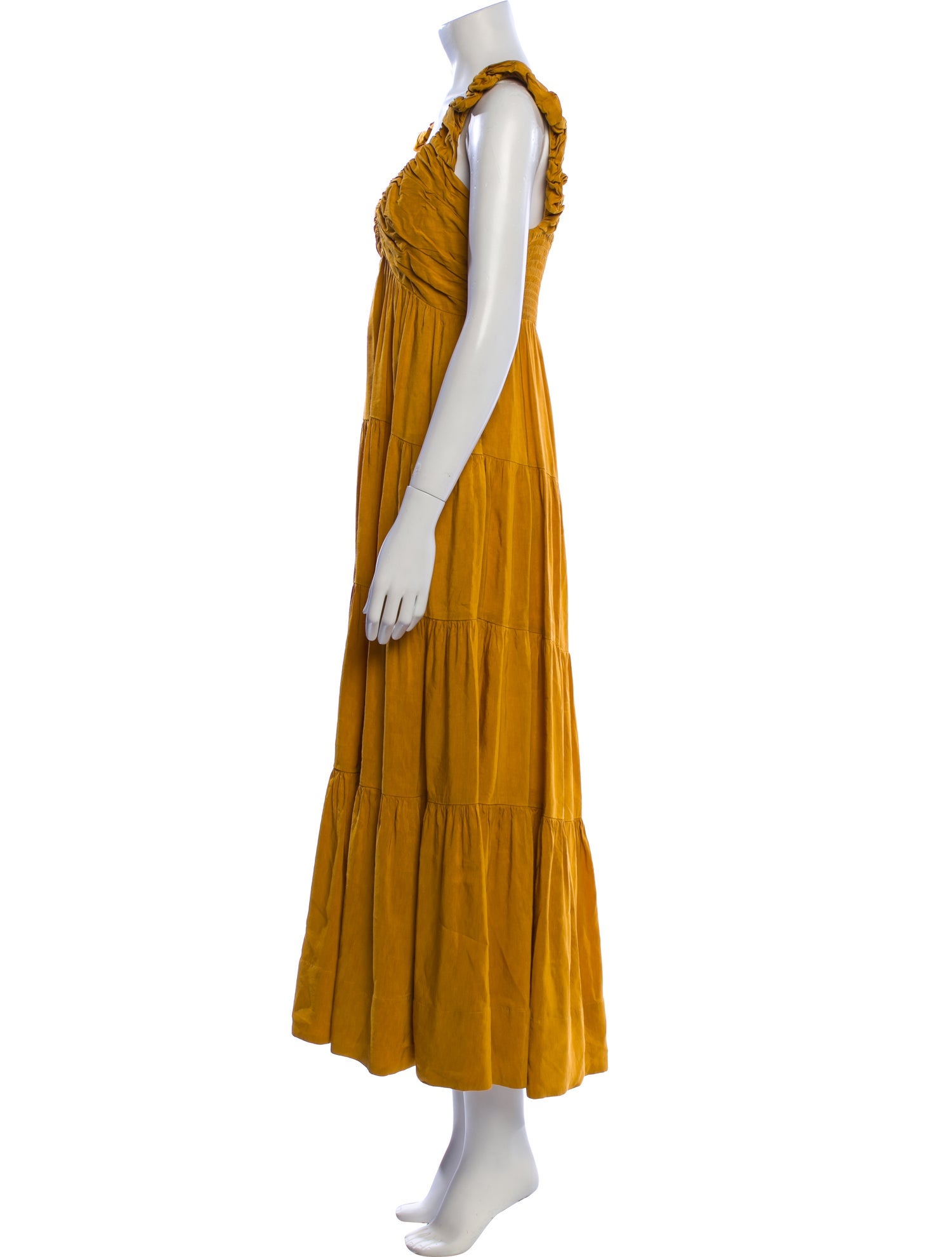 La Ligne Linen Long Dress