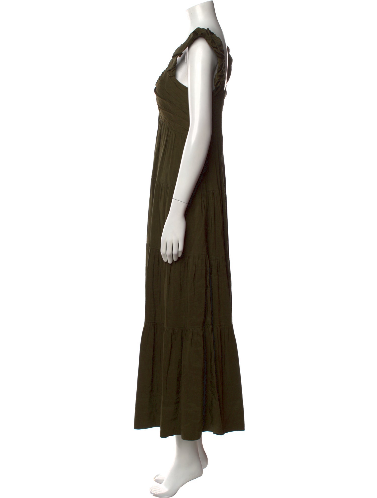 La Ligne Linen Long Dress