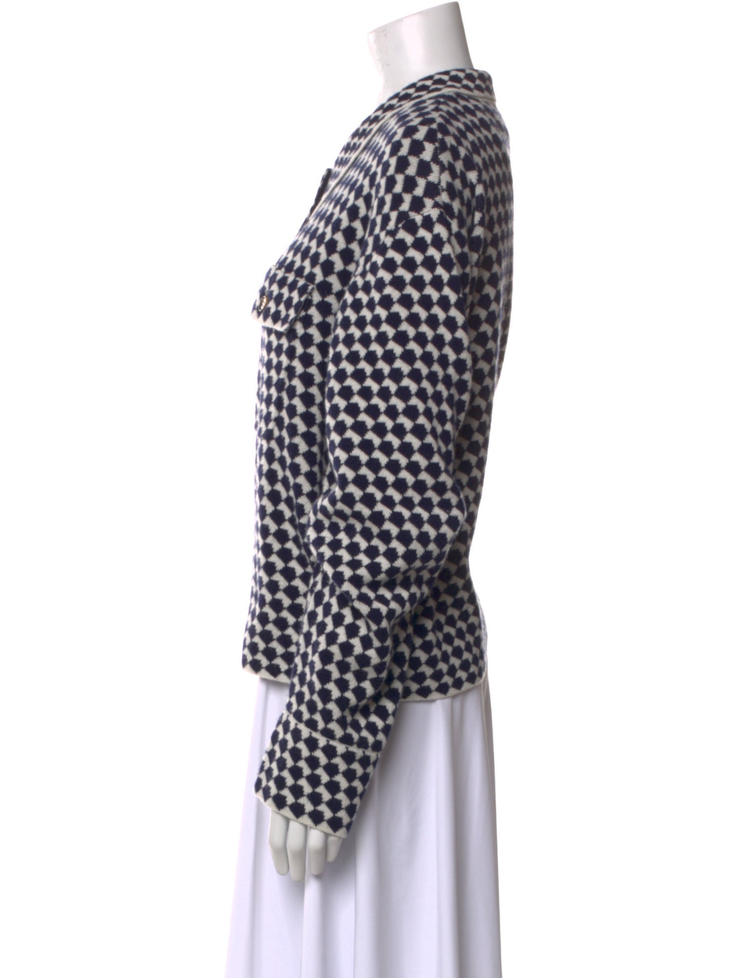 La Ligne Wool Printed Sweater