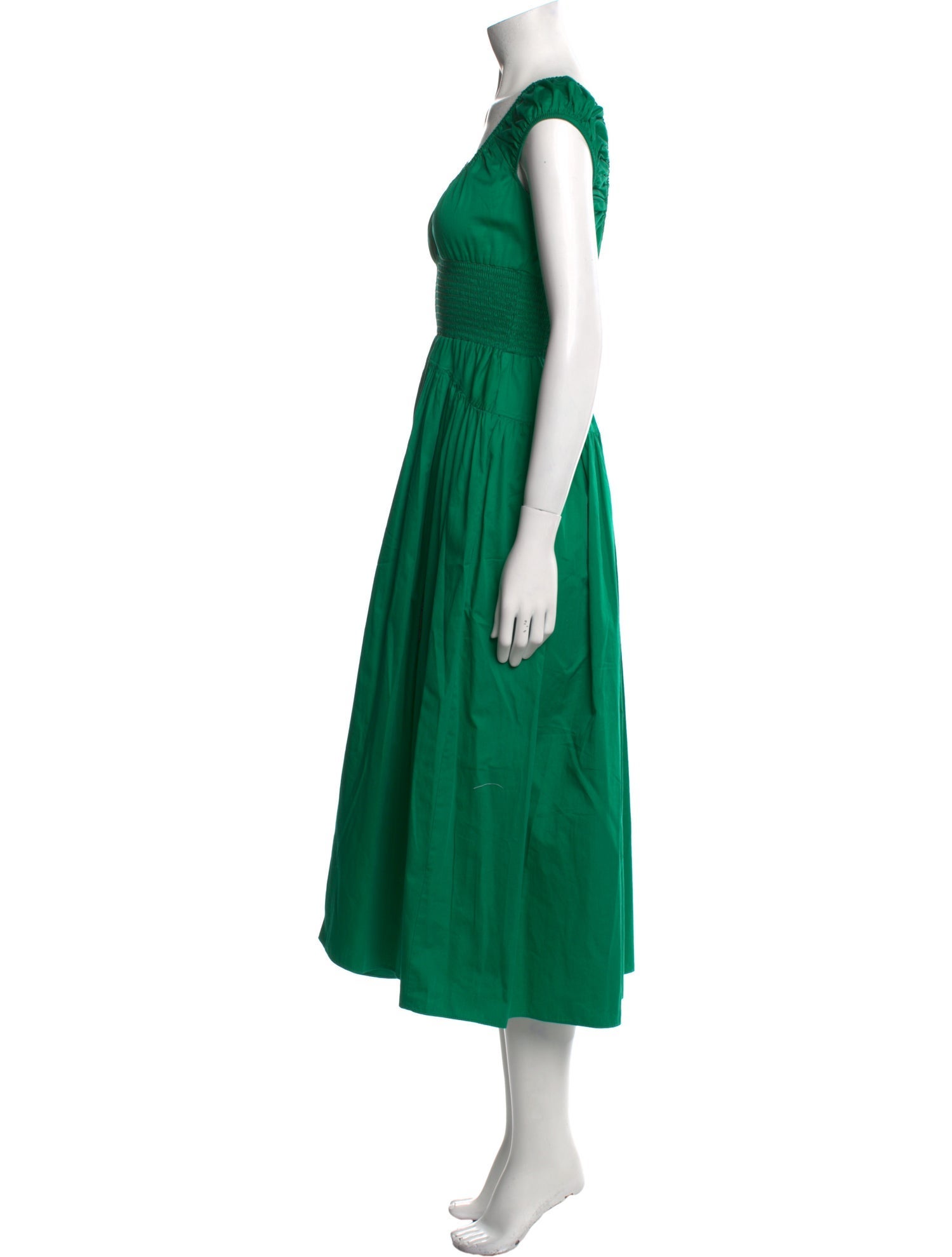 La Ligne V-Neck Long Dress