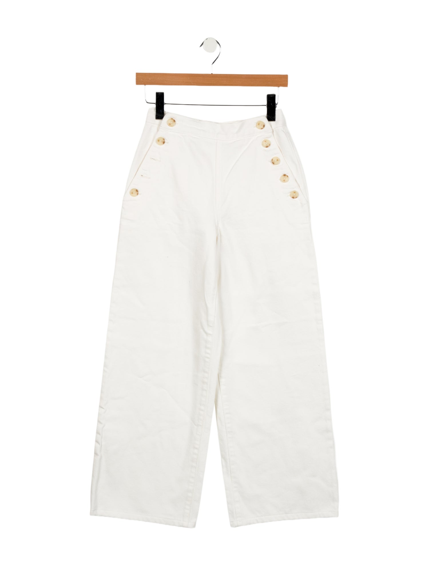 La Ligne High-Rise Wide Leg Jeans