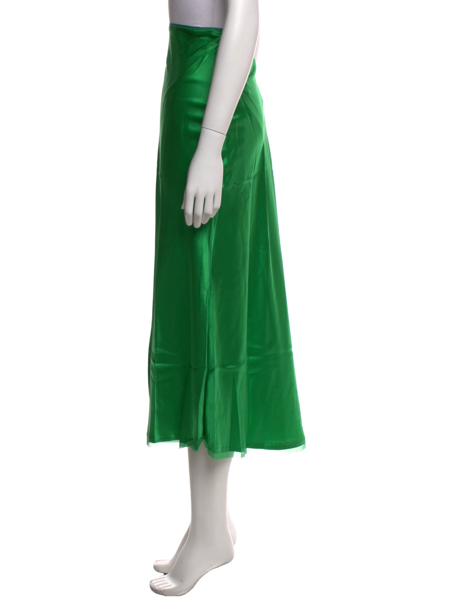 La Ligne Silk Midi Length Skirt w/ Tags