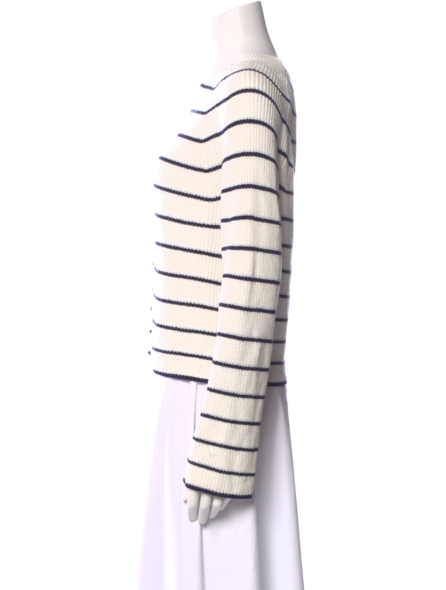 La Ligne Striped Crew Neck Sweater