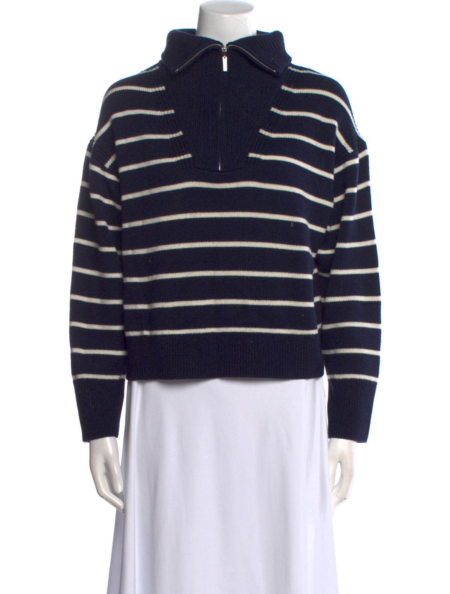La Ligne Merino Wool Striped Sweater