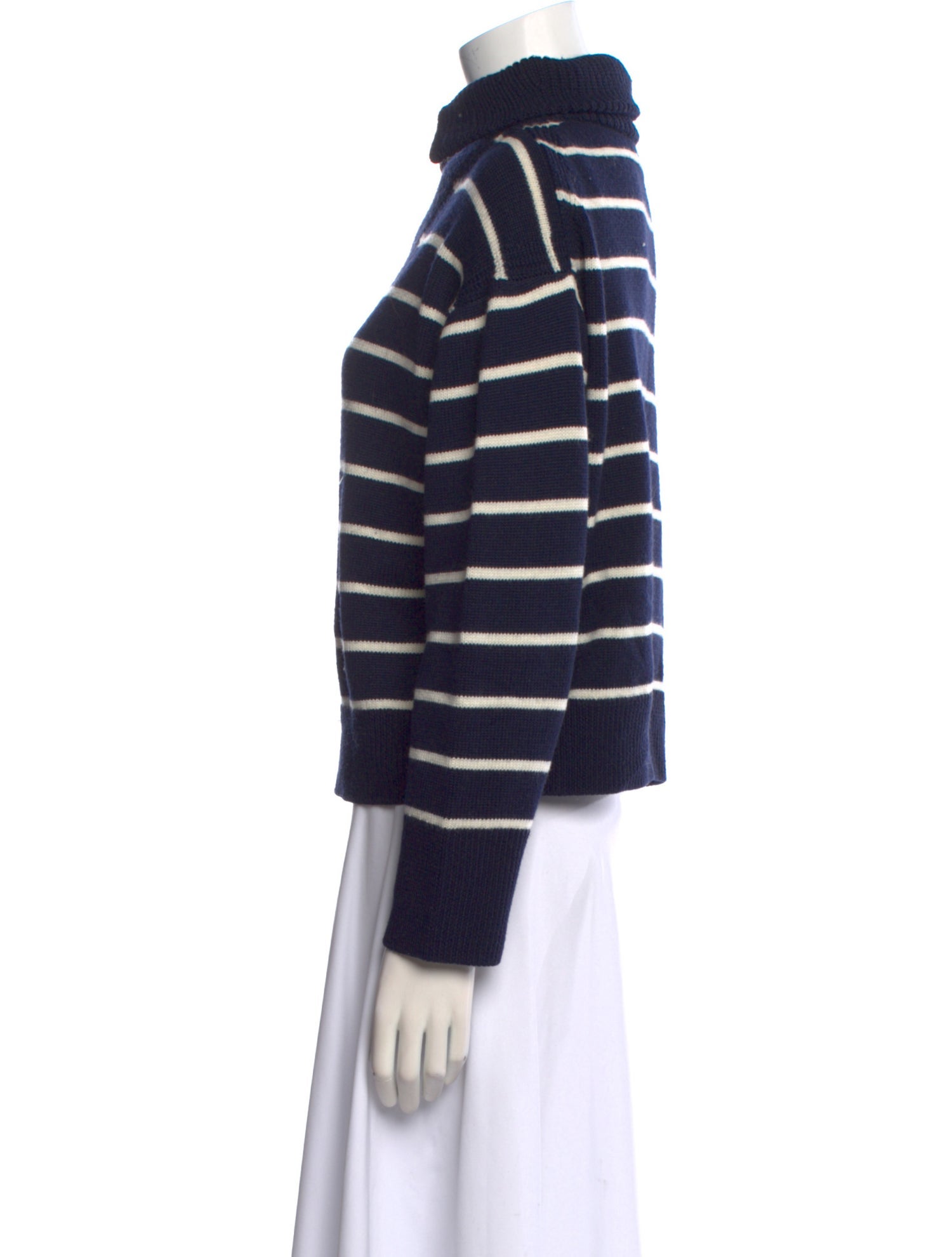 La Ligne Merino Wool Striped Sweater