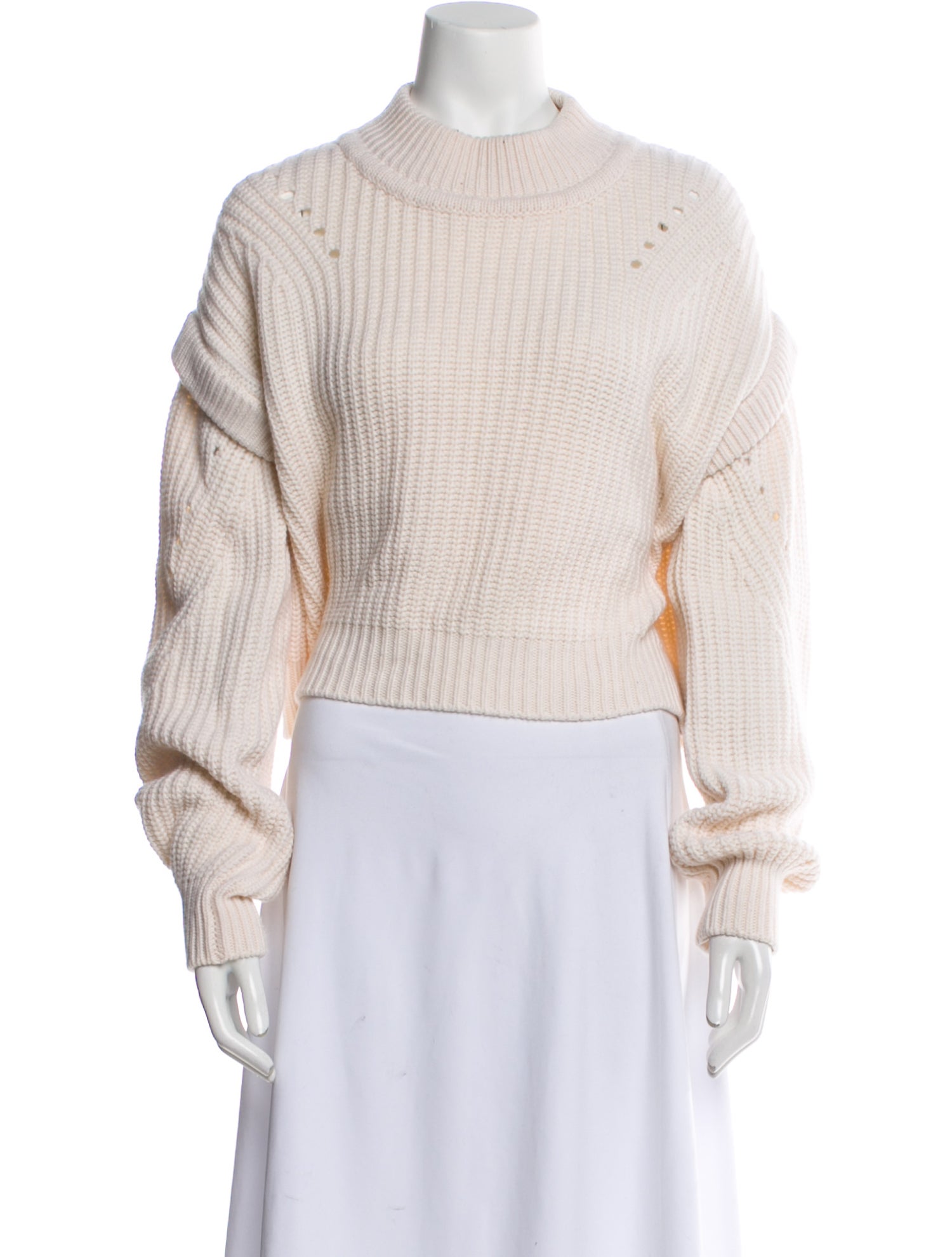 La Ligne Wool Mock Neck Sweater