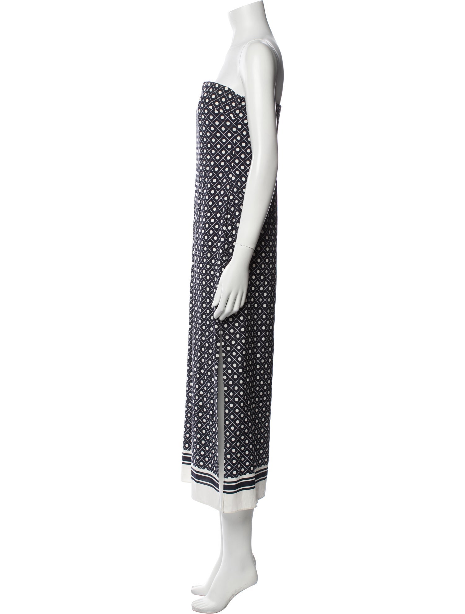 La Ligne Silk Midi Length Dress