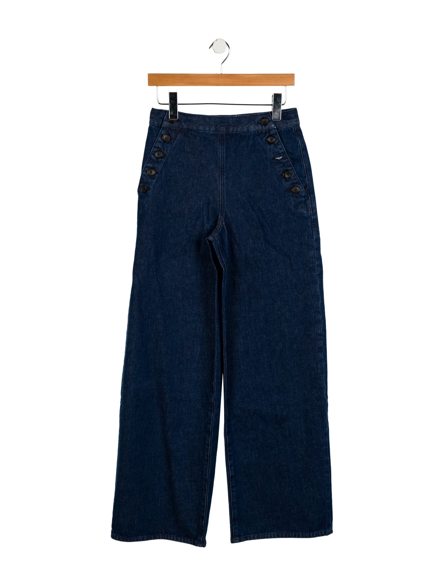 La Ligne High-Rise Wide Leg Jeans
