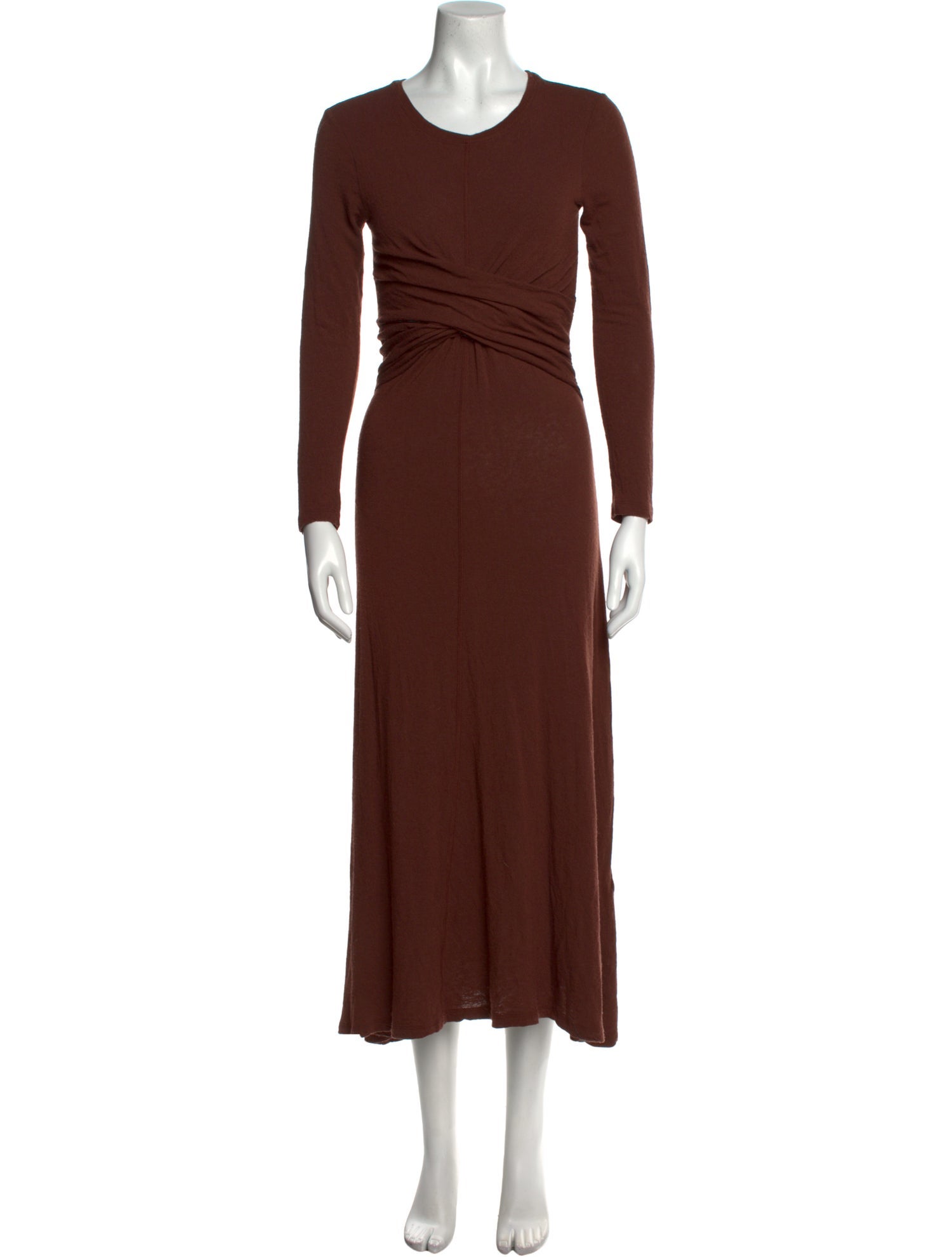 La Ligne Crew Neck Midi Length Dress