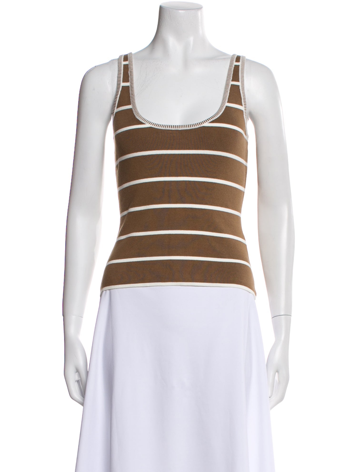 La Ligne Striped Scoop Neck Top w/ Tags