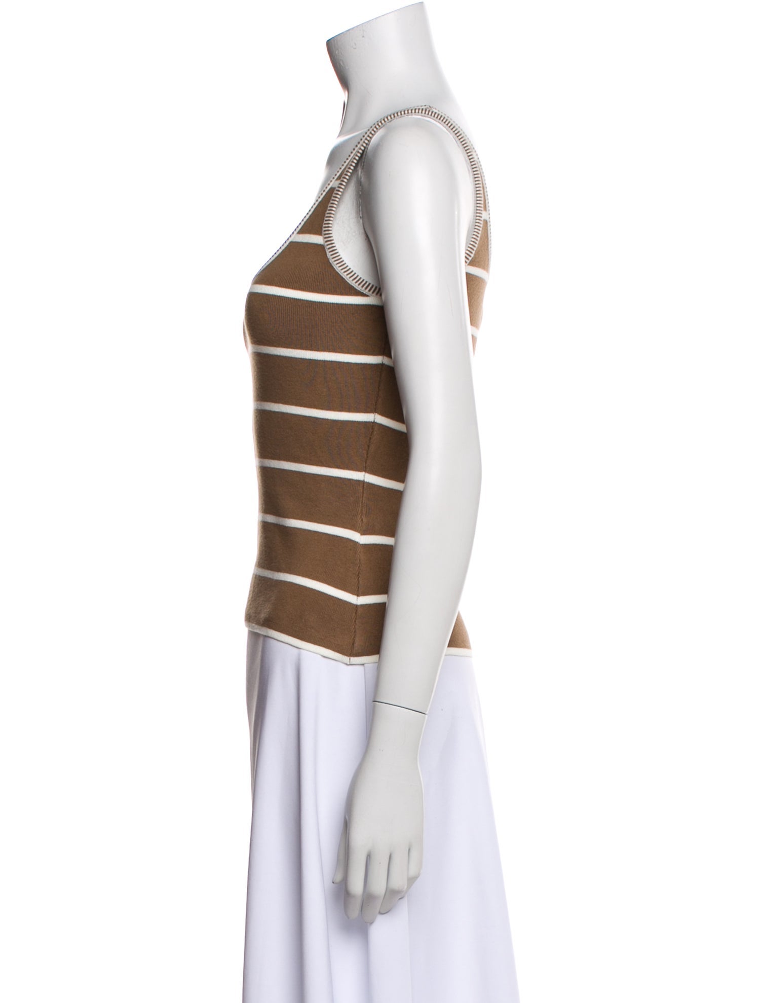 La Ligne Striped Scoop Neck Top w/ Tags