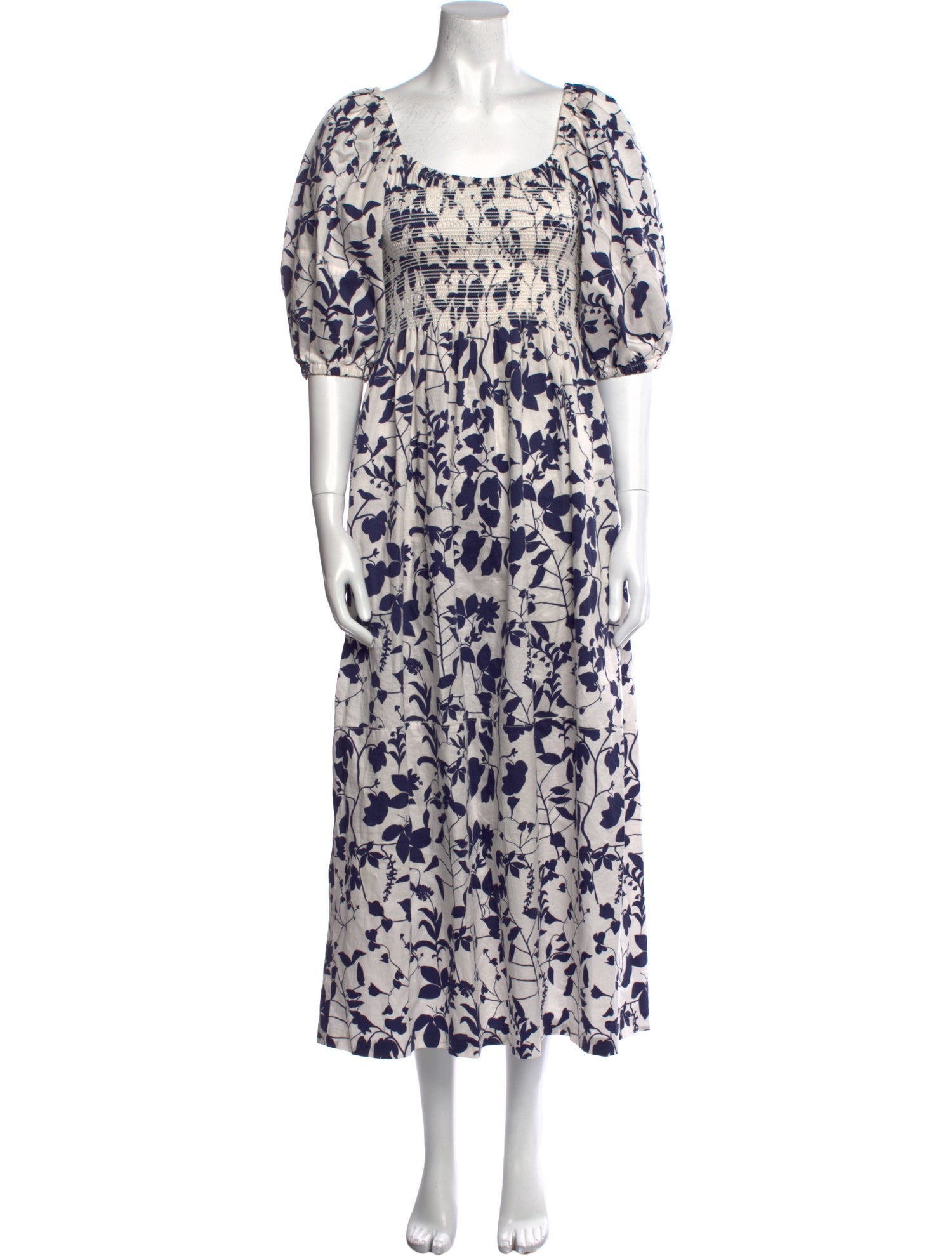 La Ligne Floral Print Long Dress