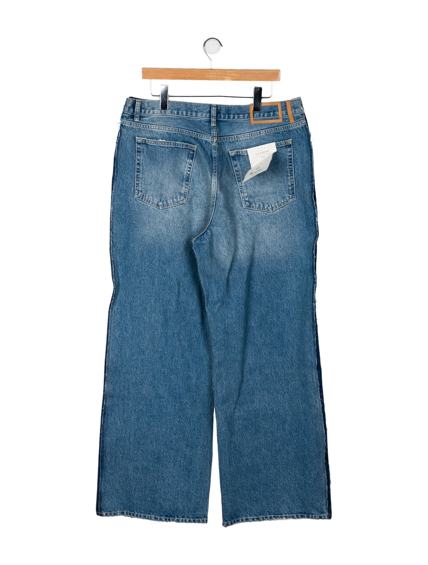 La Ligne High-Rise Wide Leg Jeans w/ Tags