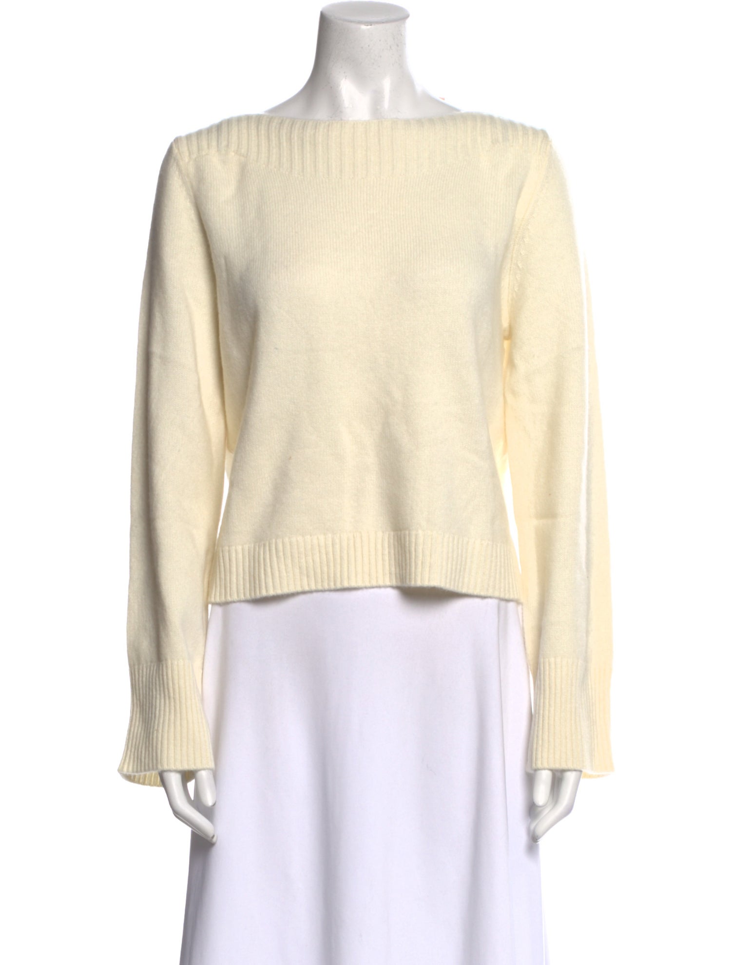 La Ligne Cashmere Scoop Neck Sweater