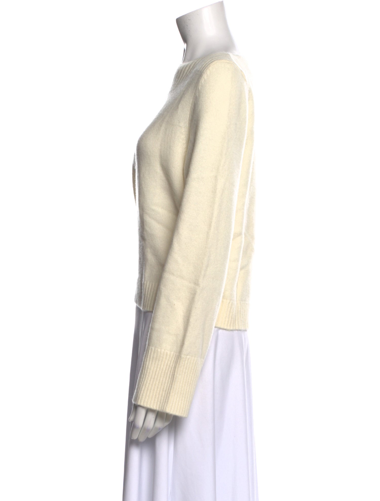 La Ligne Cashmere Scoop Neck Sweater