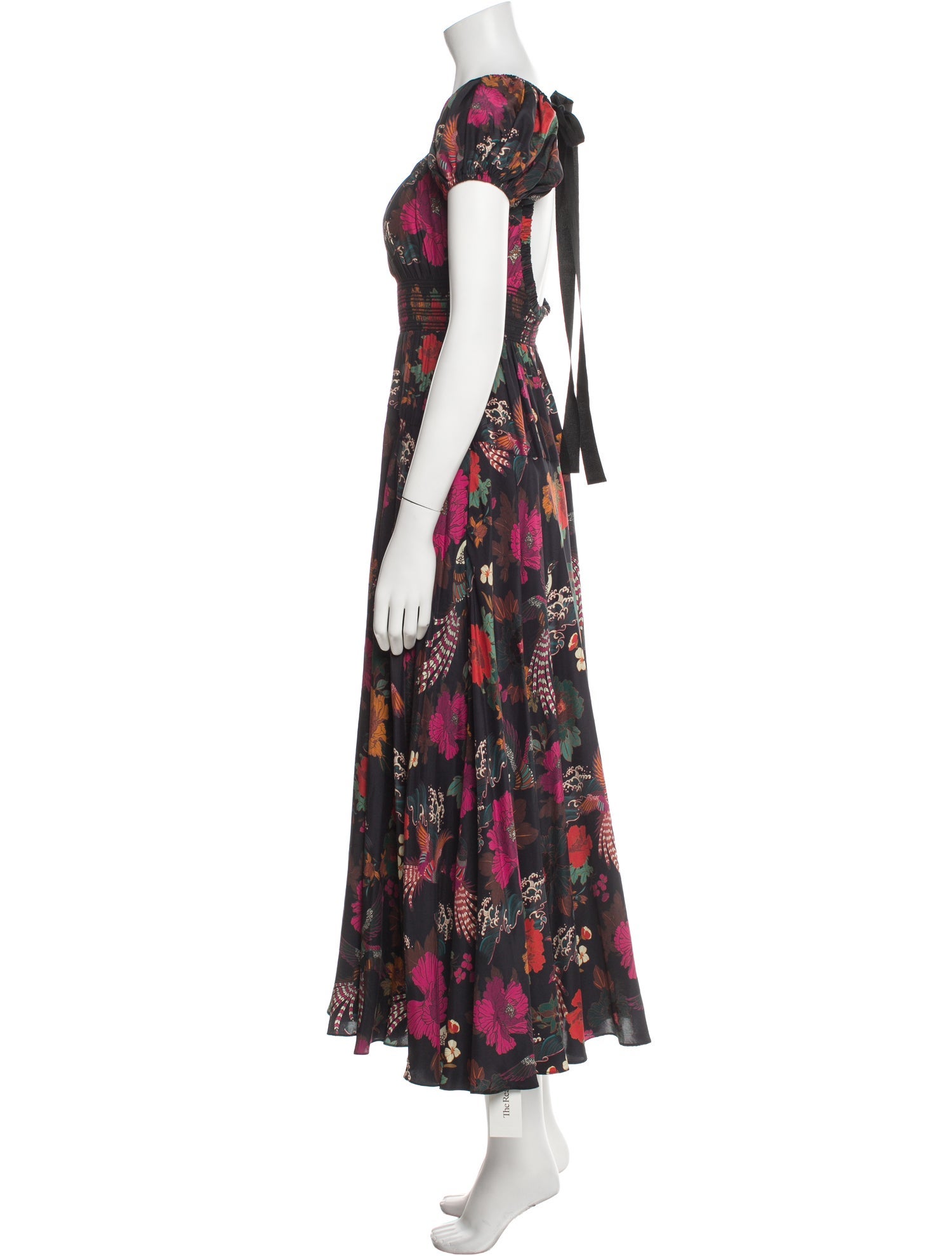 La Ligne Silk Midi Length Dress