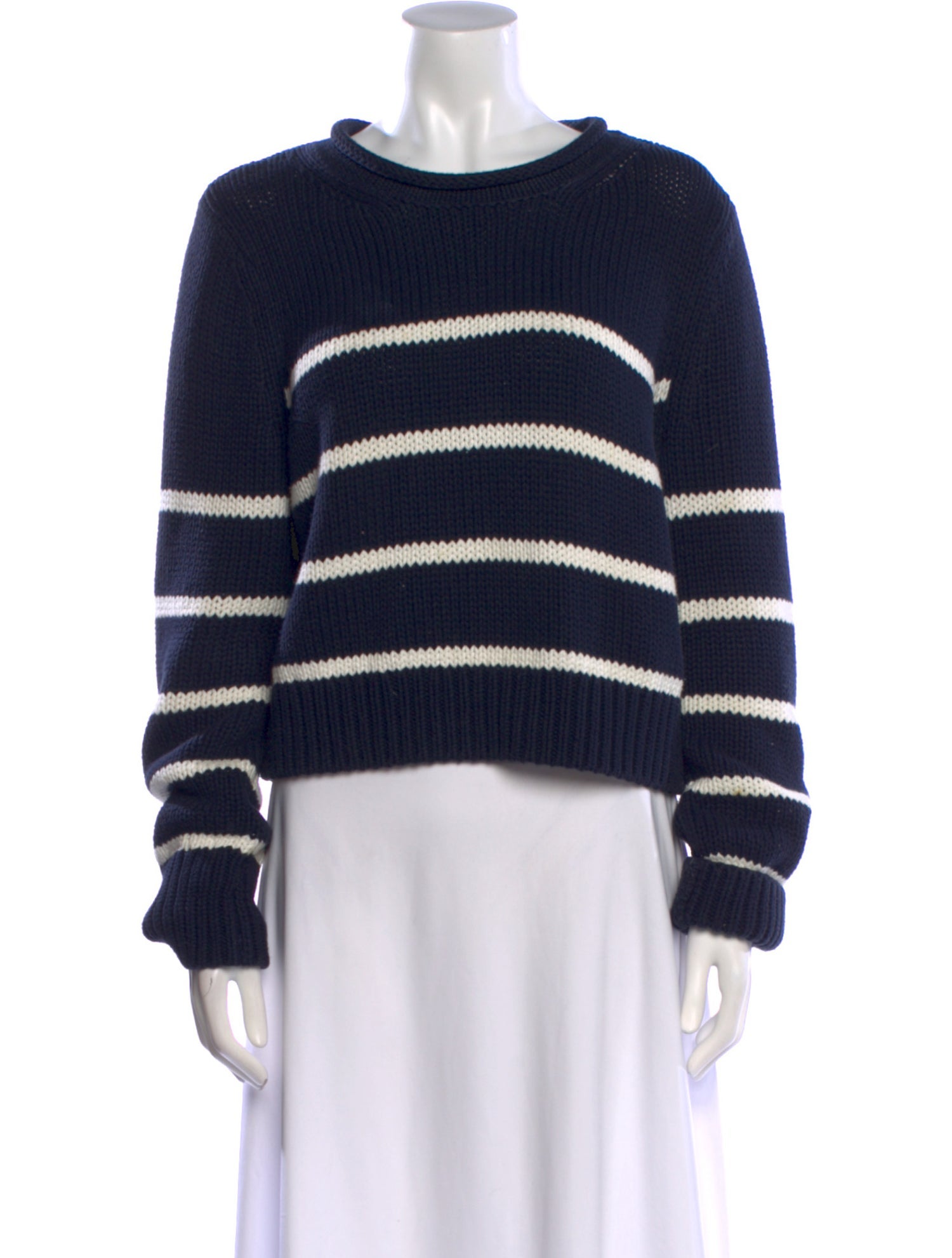 La Ligne Striped Crew Neck Sweater