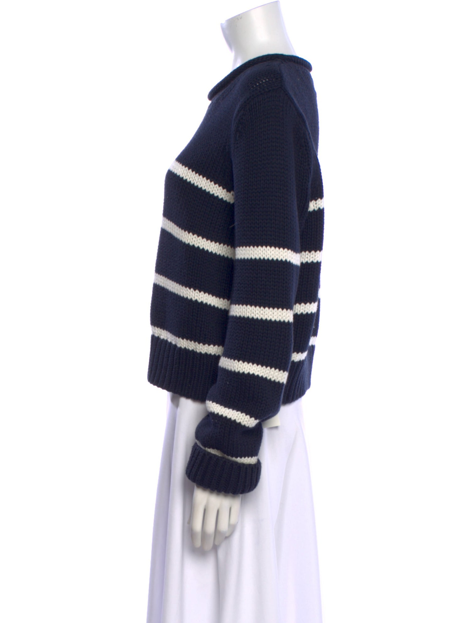 La Ligne Striped Crew Neck Sweater