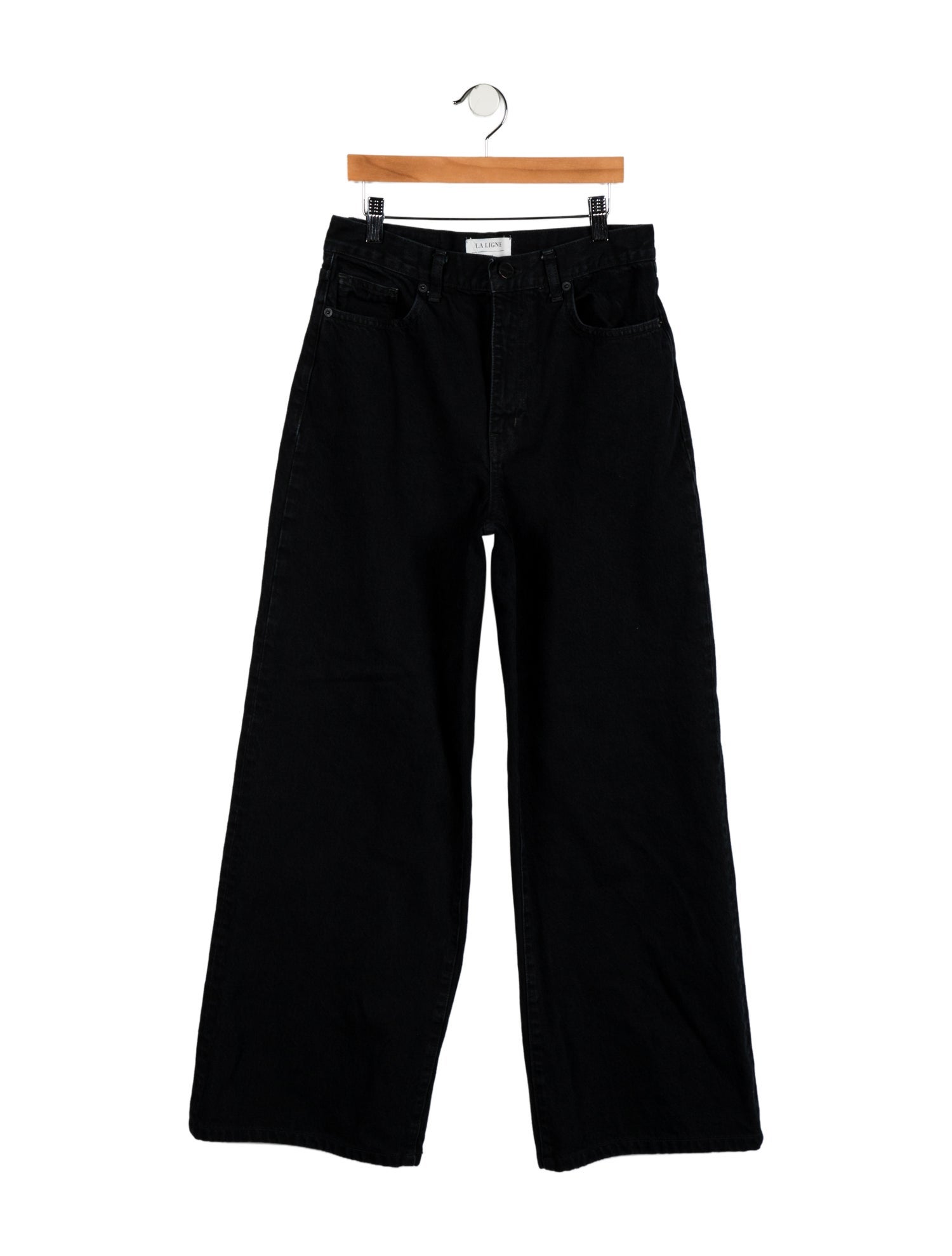 La Ligne High-Rise Wide Leg Jeans