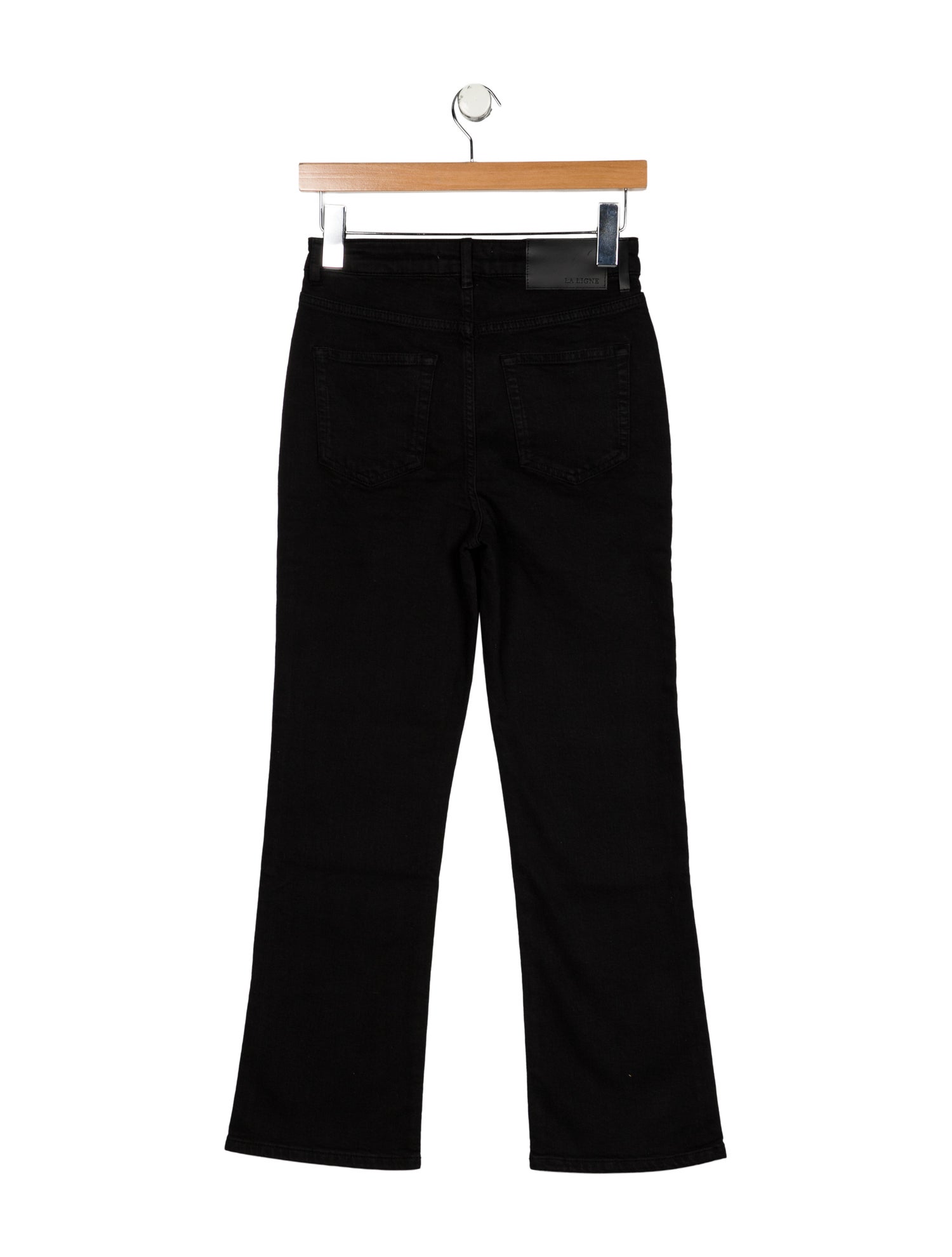 La Ligne Mid-Rise Straight Leg Jeans
