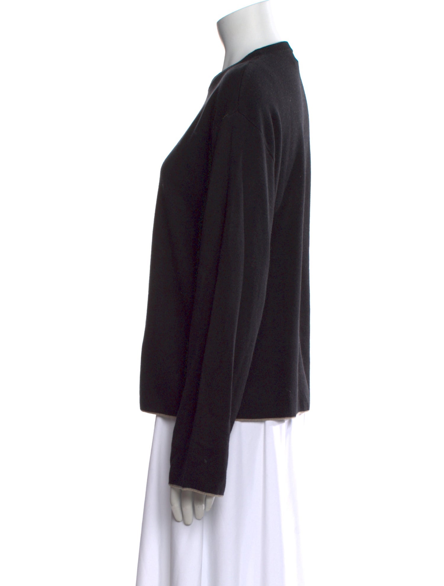 La Ligne Silk Crew Neck Sweater