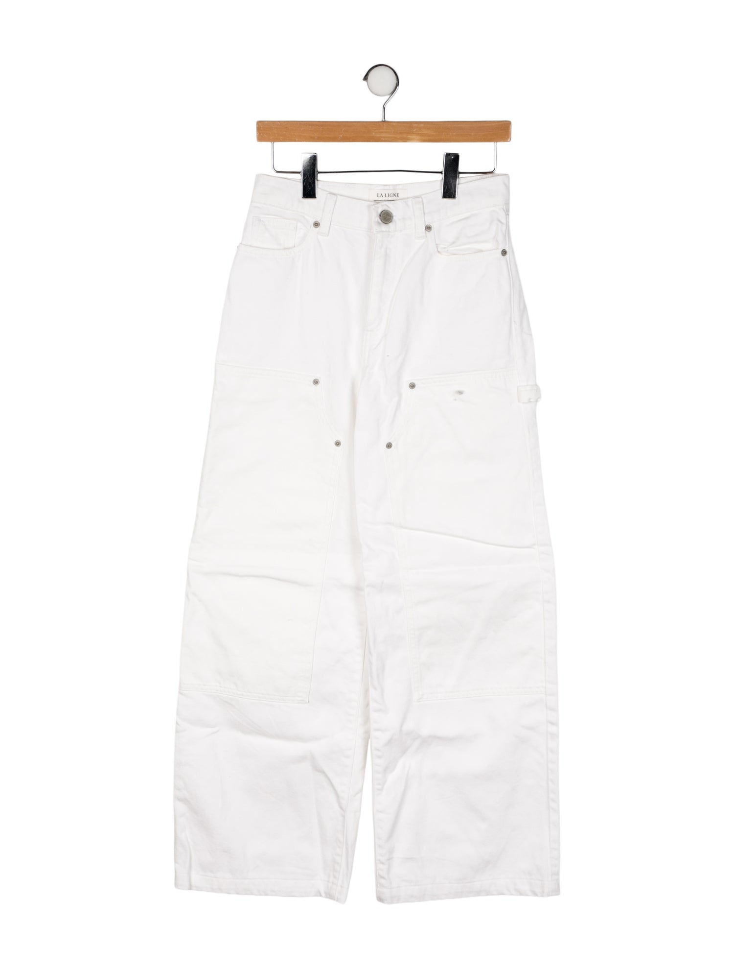 La Ligne High-Rise Wide Leg Jeans