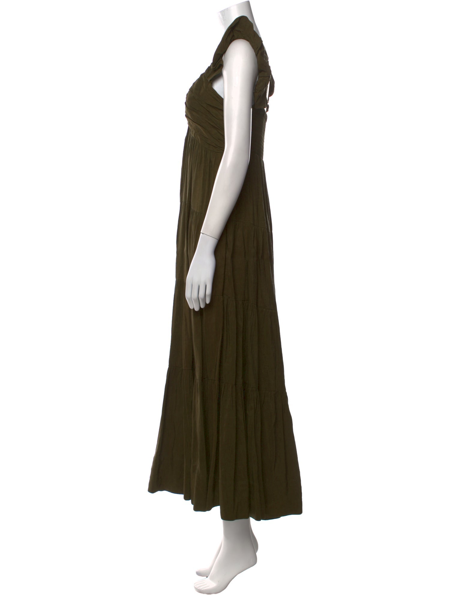 La Ligne Linen Long Dress