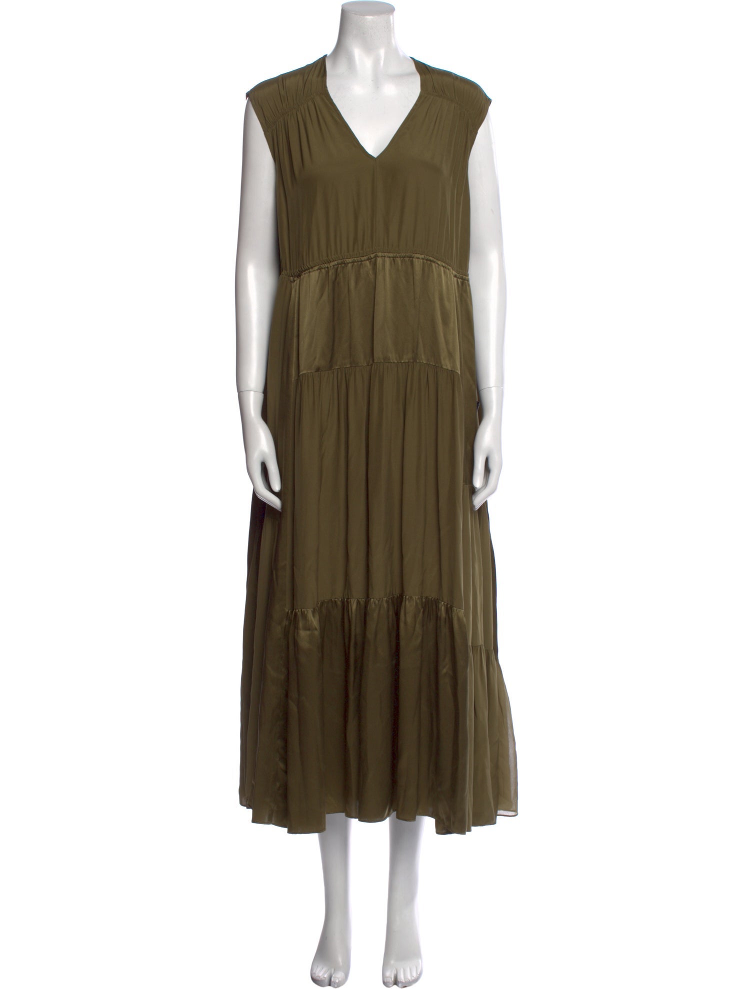 La Ligne Silk Long Dress