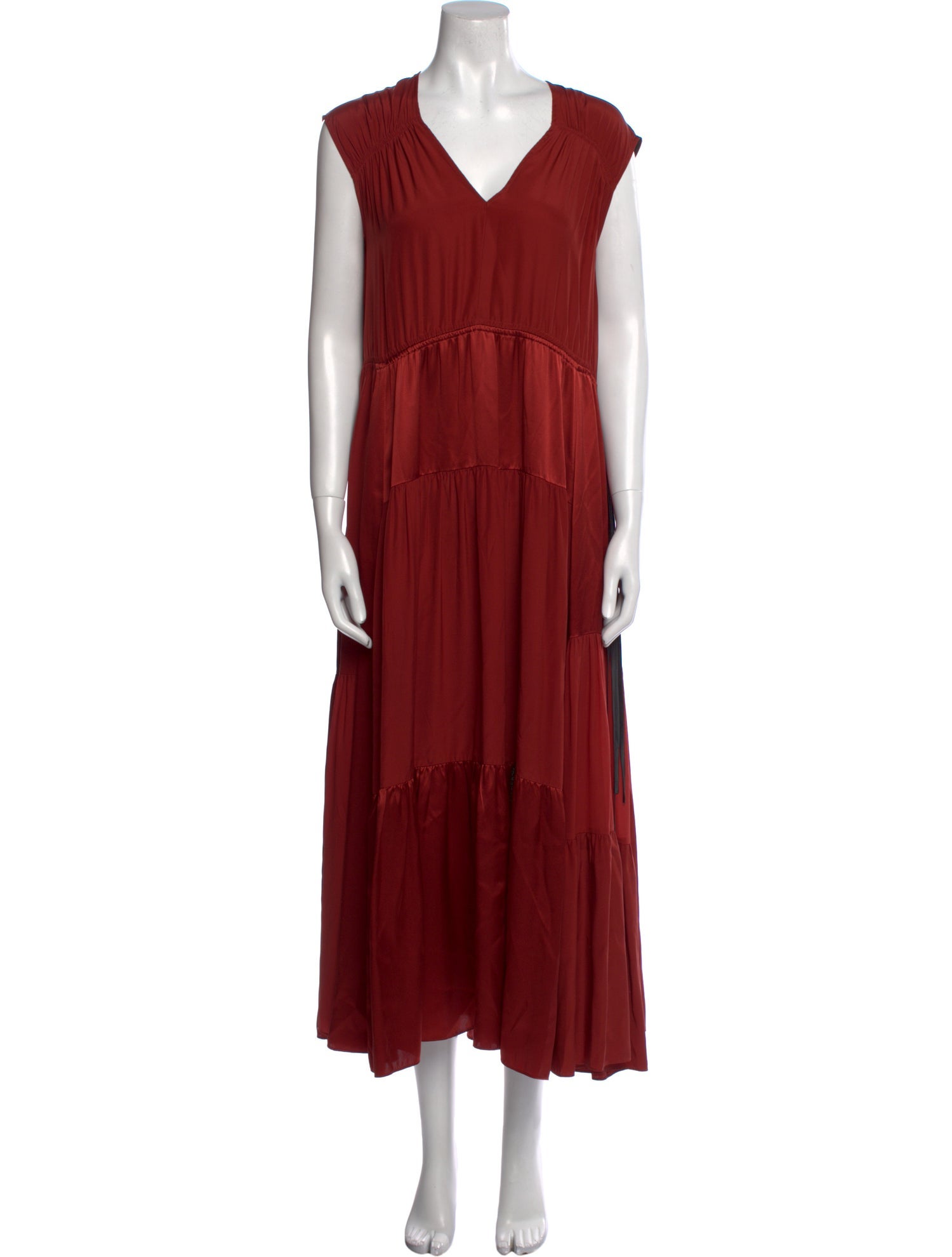 La Ligne Silk Long Dress