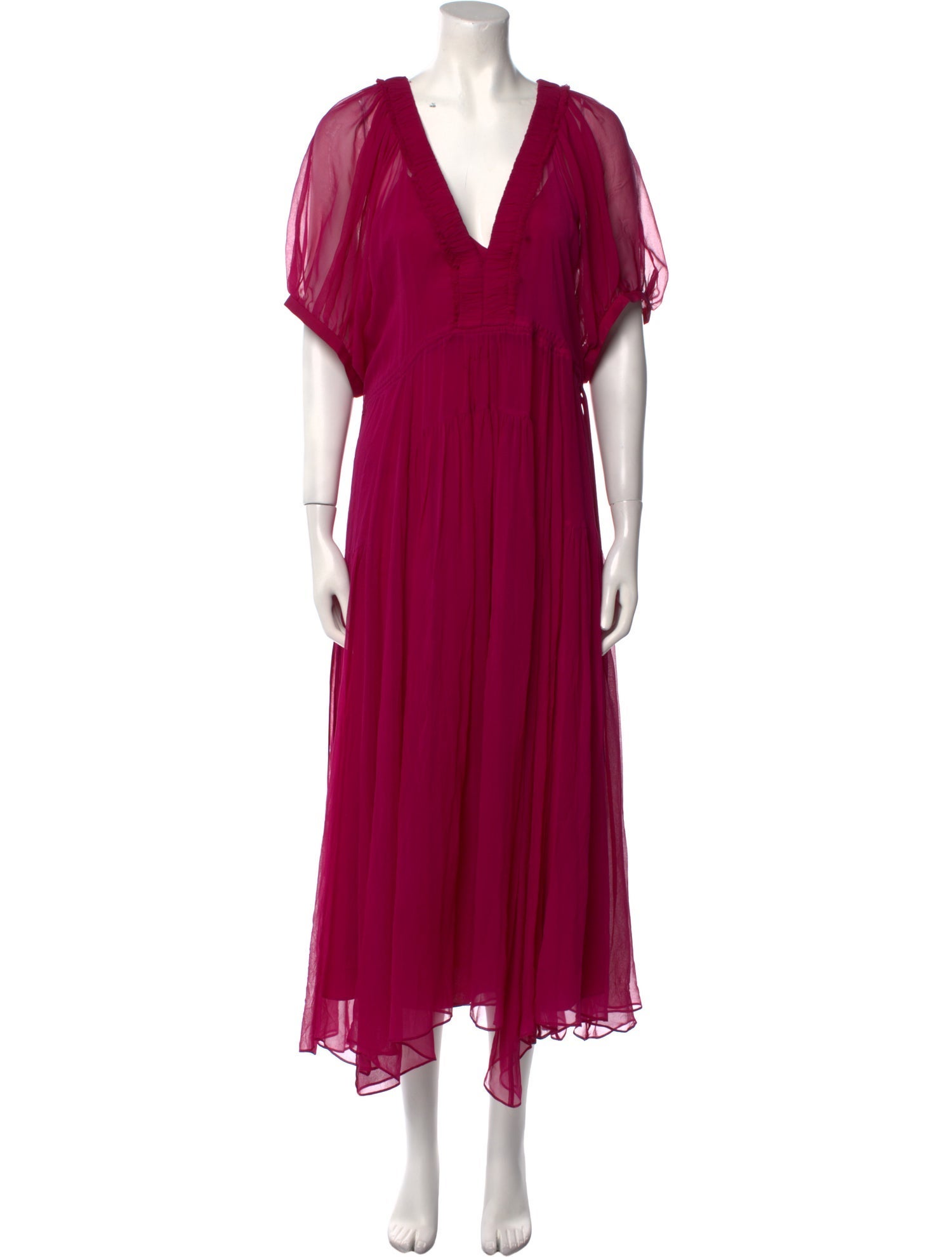 La Ligne Silk Long Dress