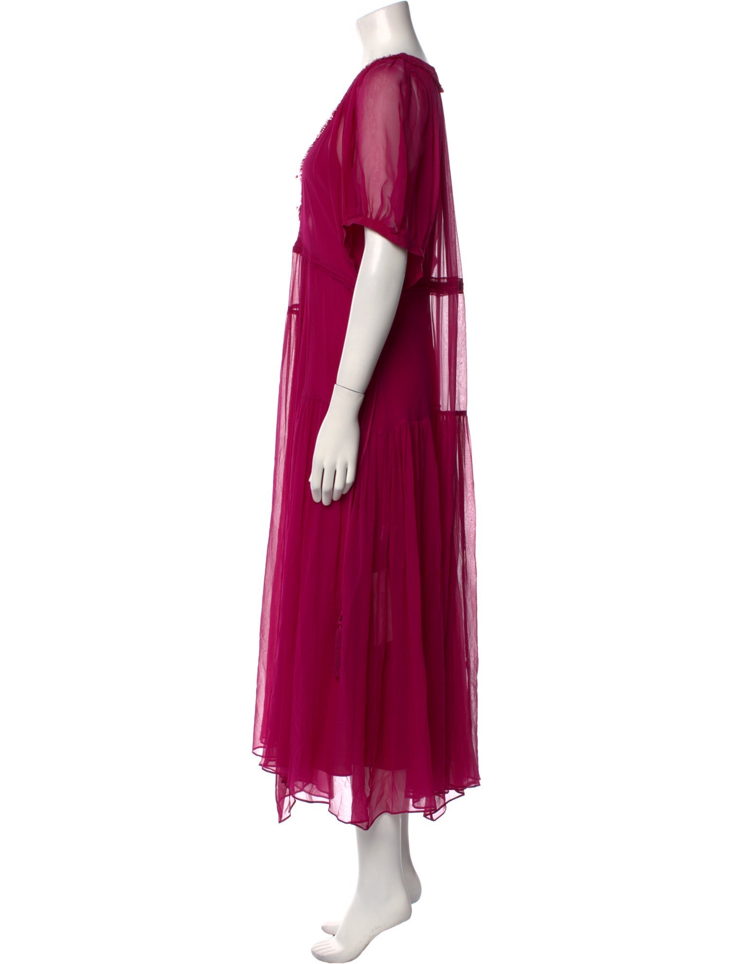 La Ligne Silk Long Dress