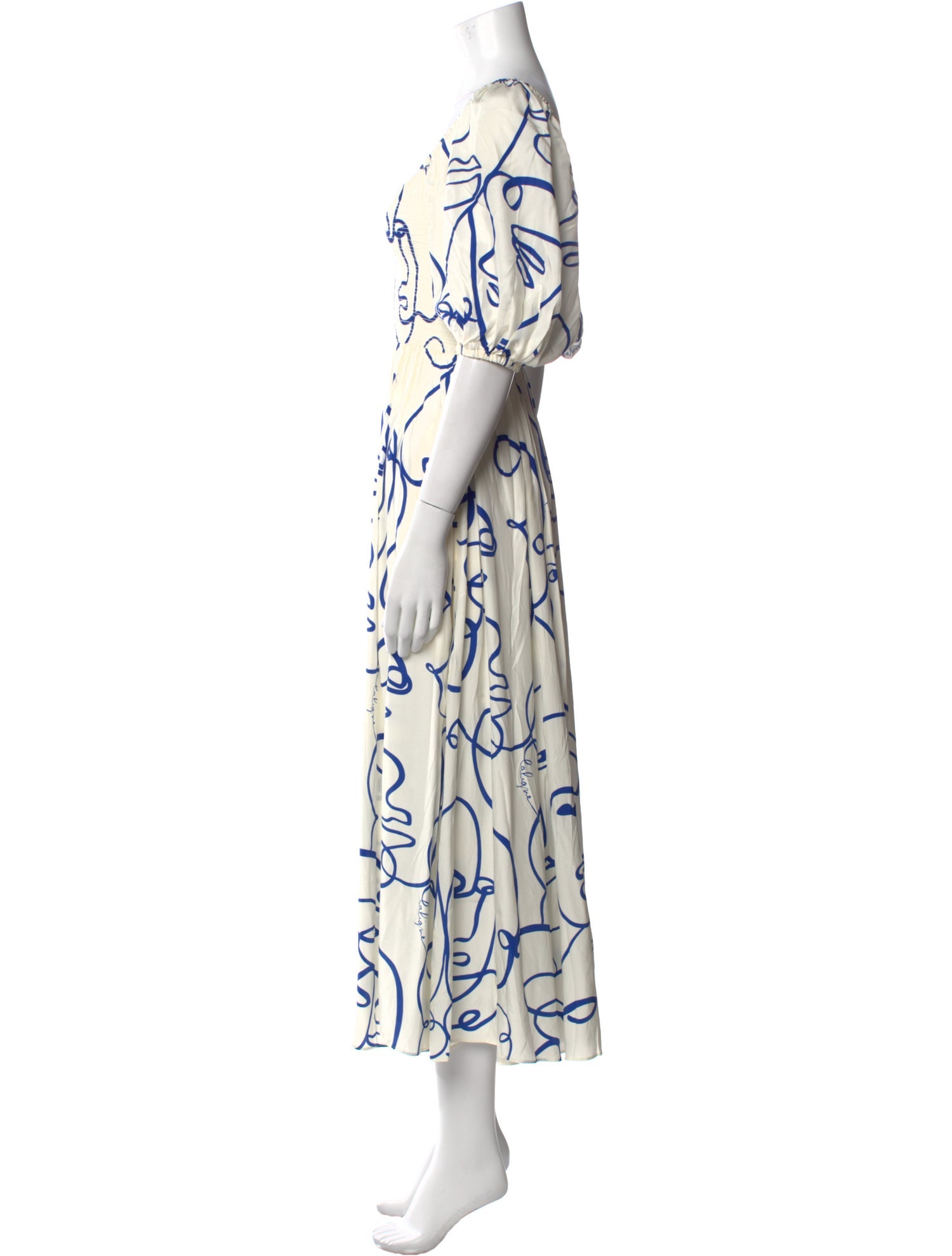 La Ligne Silk Long Dress