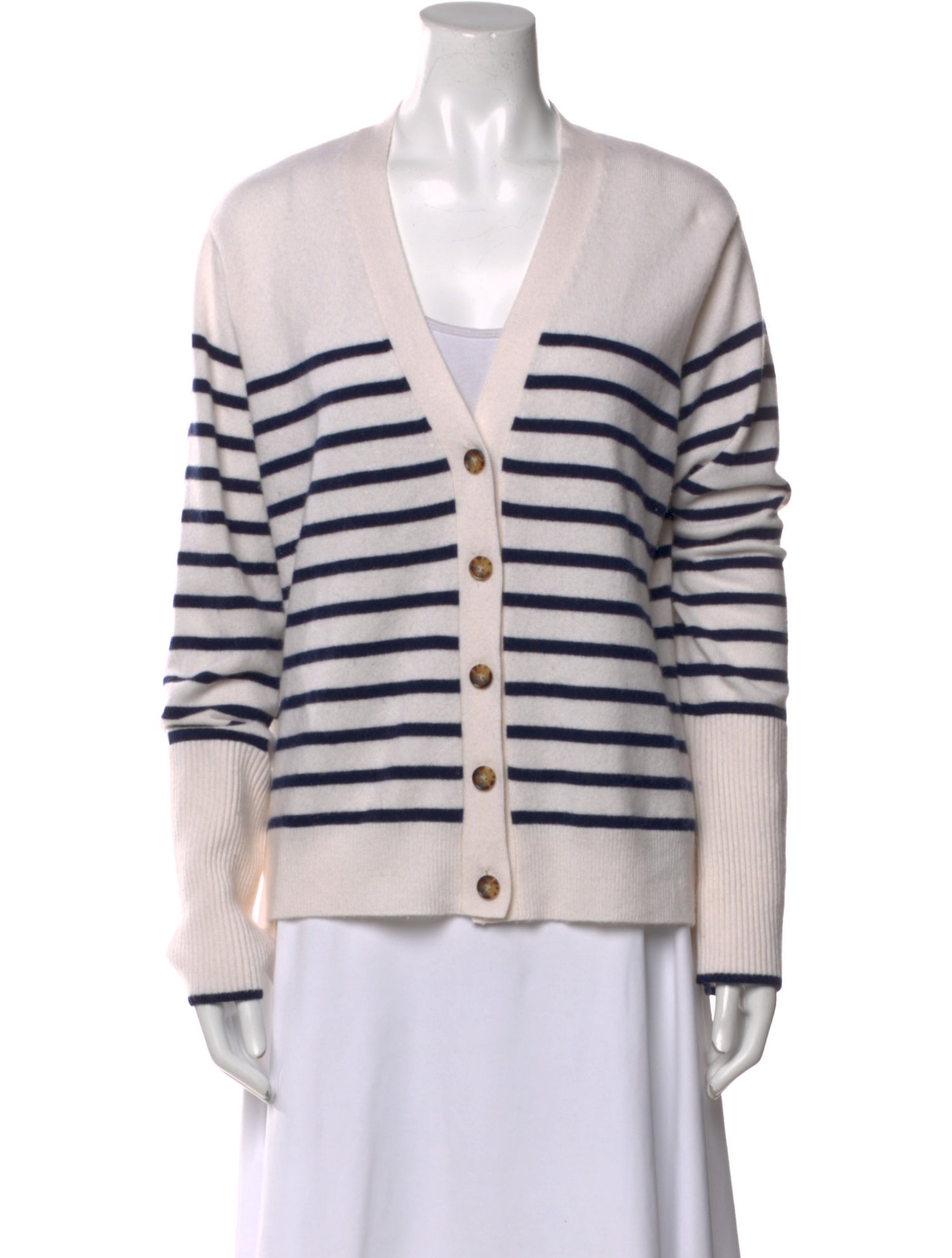 La Ligne Cashmere Striped Sweater