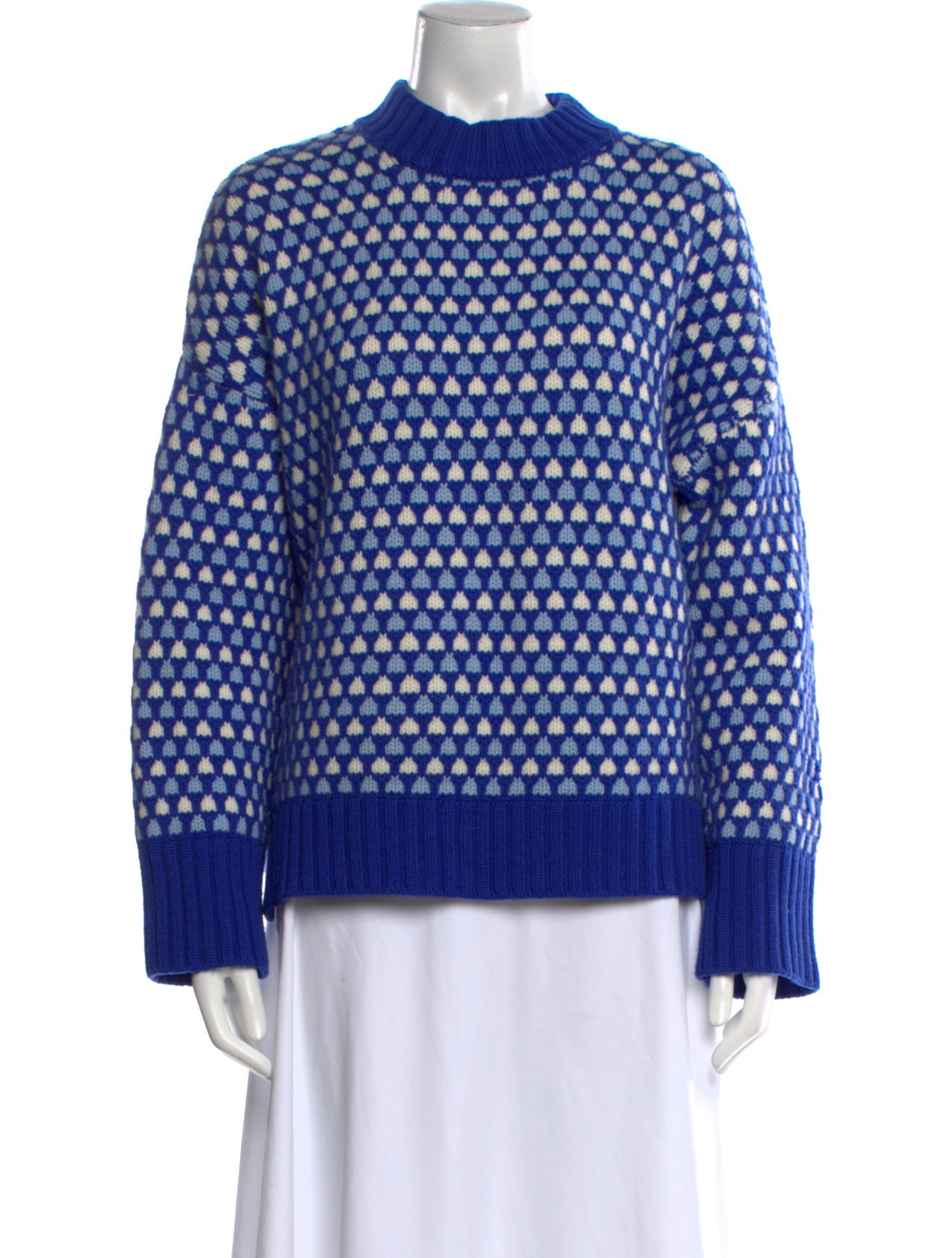 La Ligne Wool Printed Sweater w/ Tags