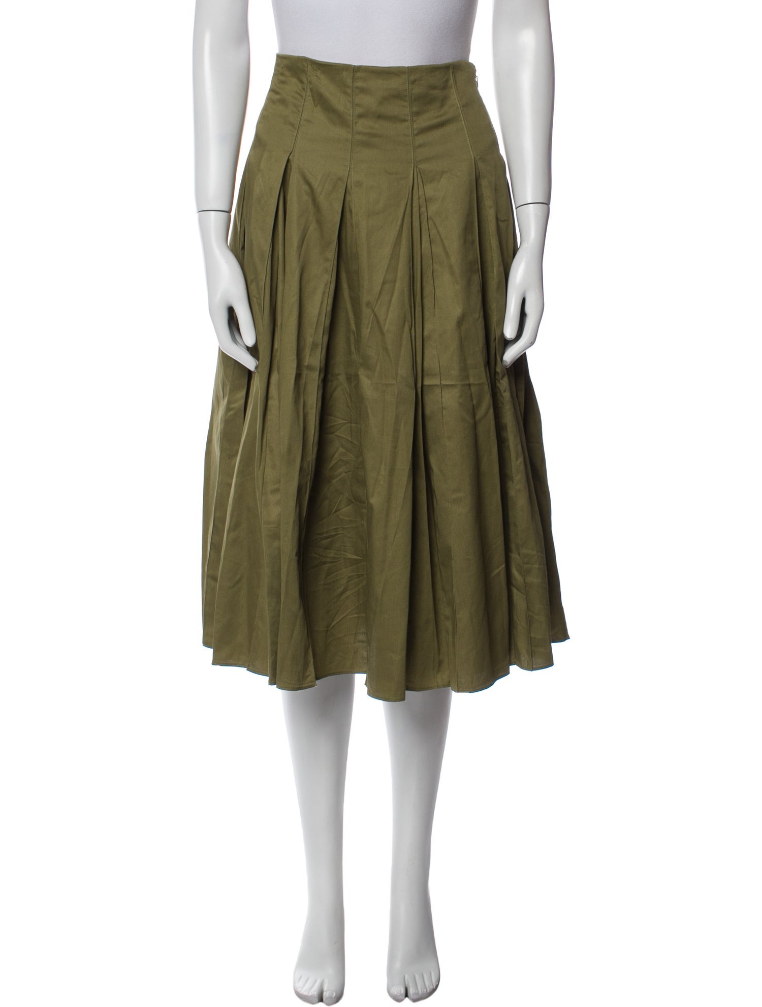 La Ligne Midi Length Skirt