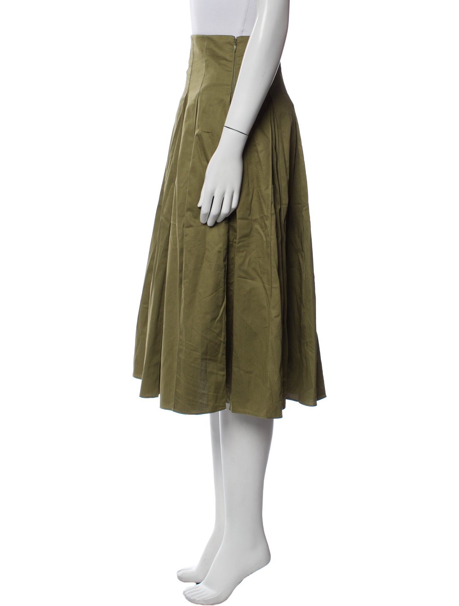 La Ligne Midi Length Skirt