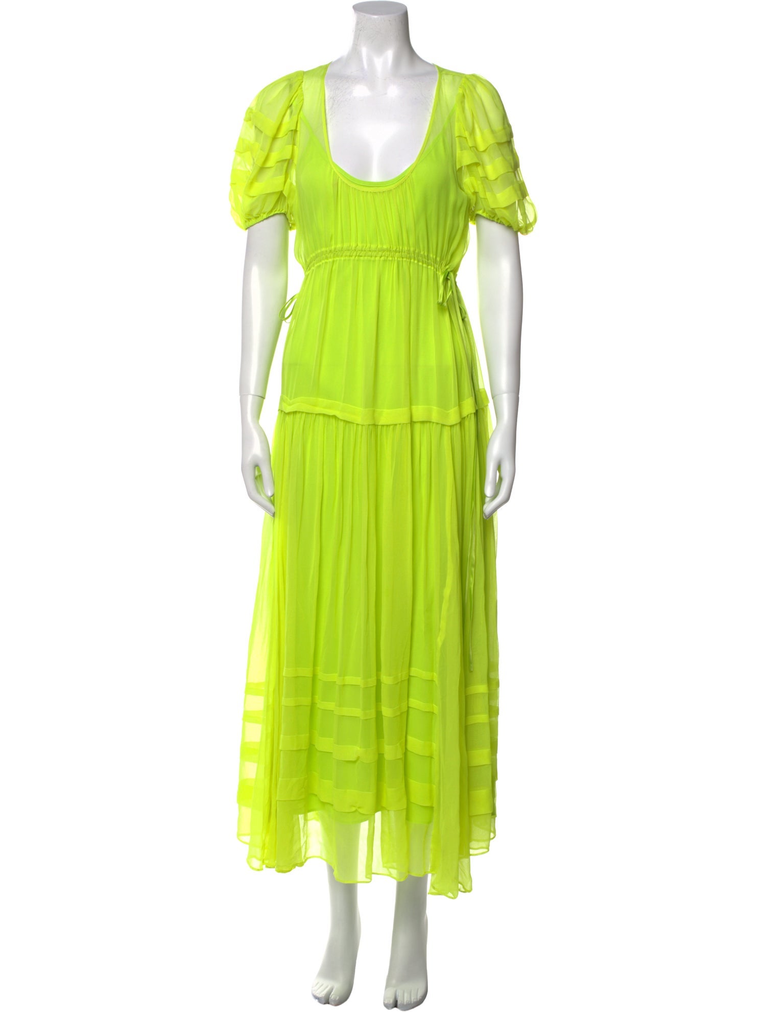 La Ligne Scoop Neck Long Dress