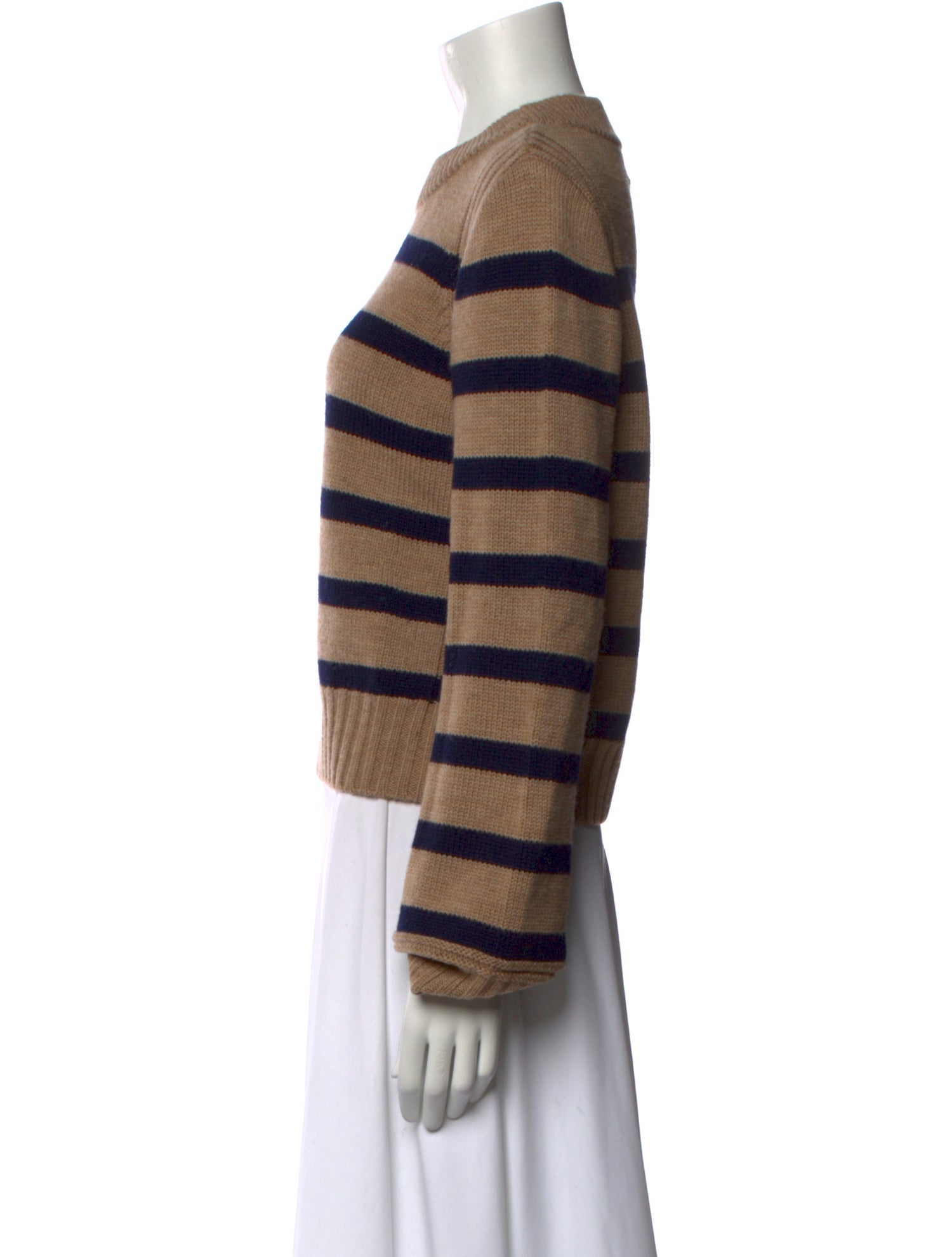 La Ligne Merino Wool Striped Sweater