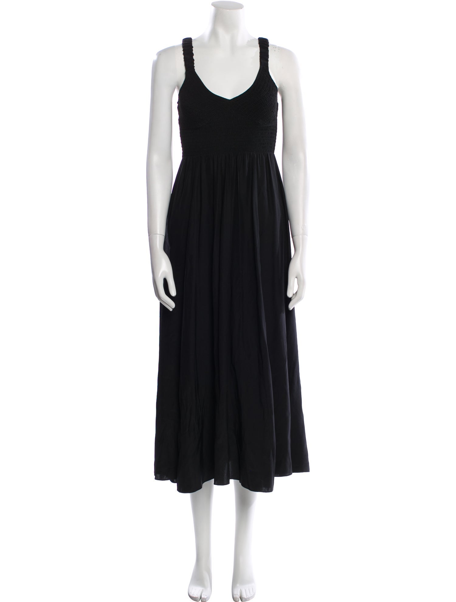 La Ligne Silk Midi Length Dress