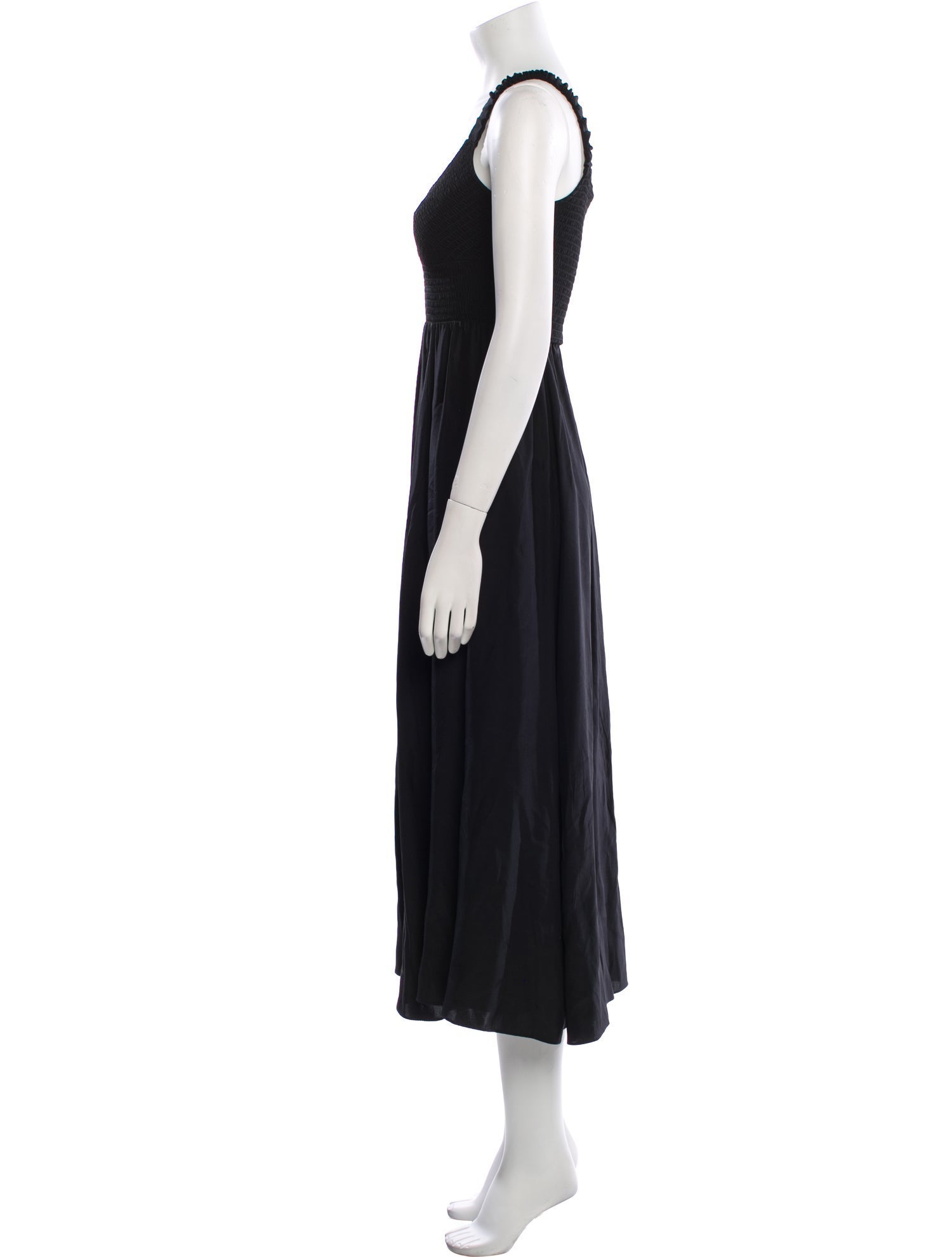 La Ligne Silk Midi Length Dress